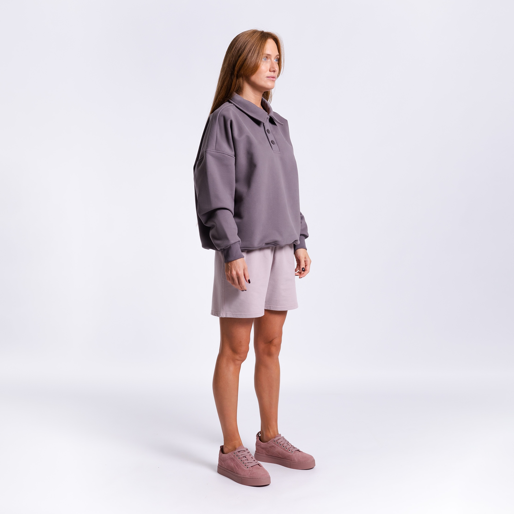 Cвитшот с воротом