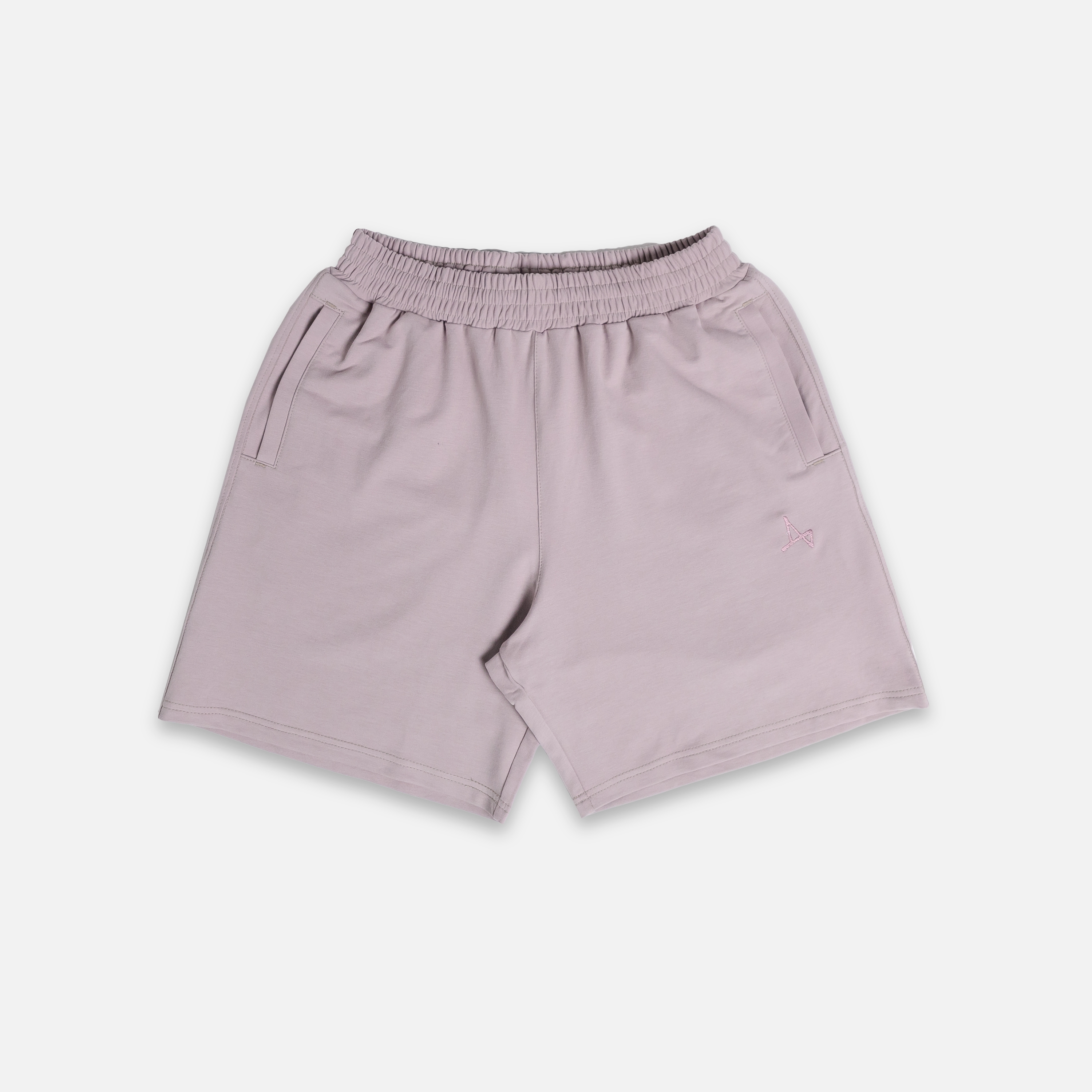 

Шорты Simple 4 Velur лёгкие, Розовато-серый