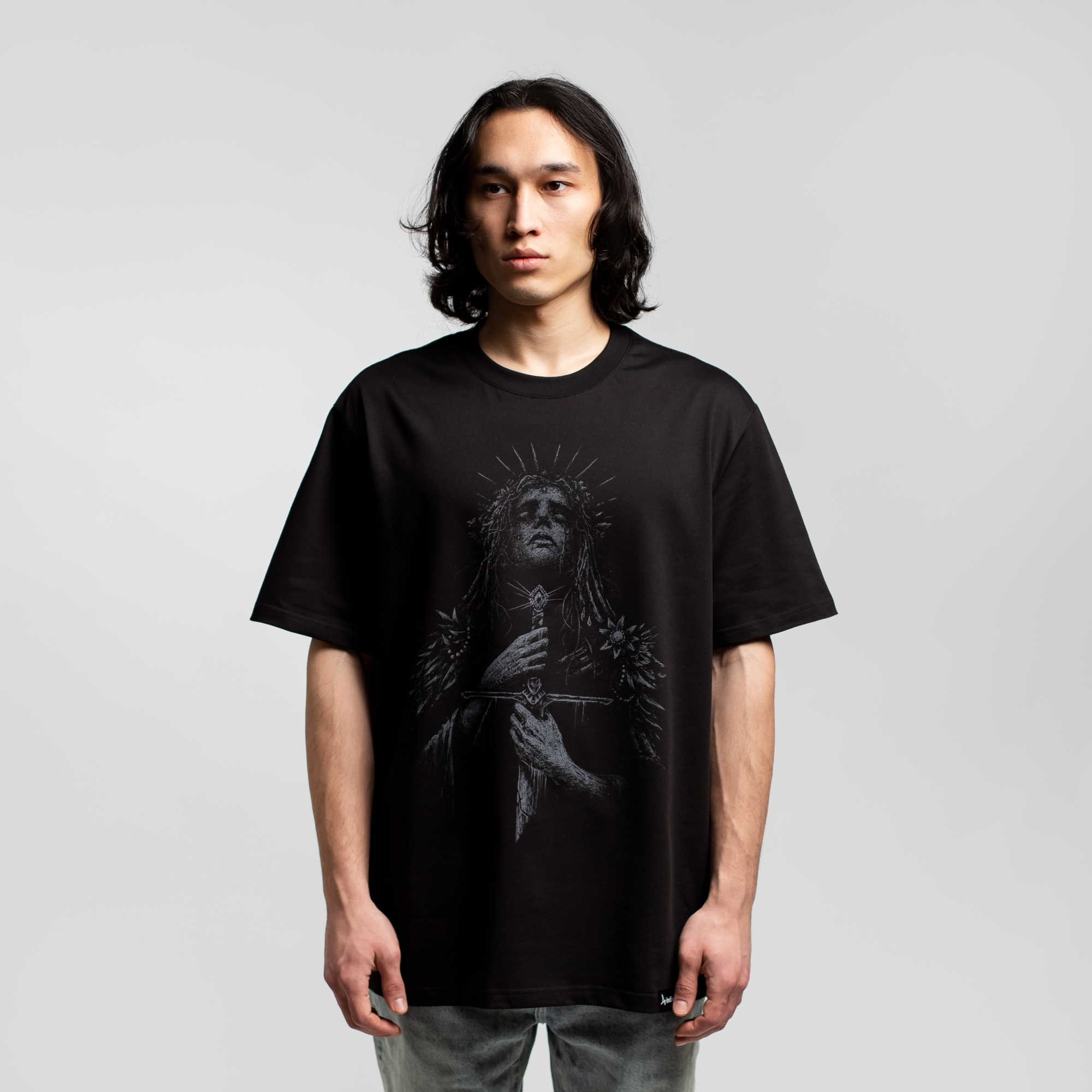 Футболка с принтом