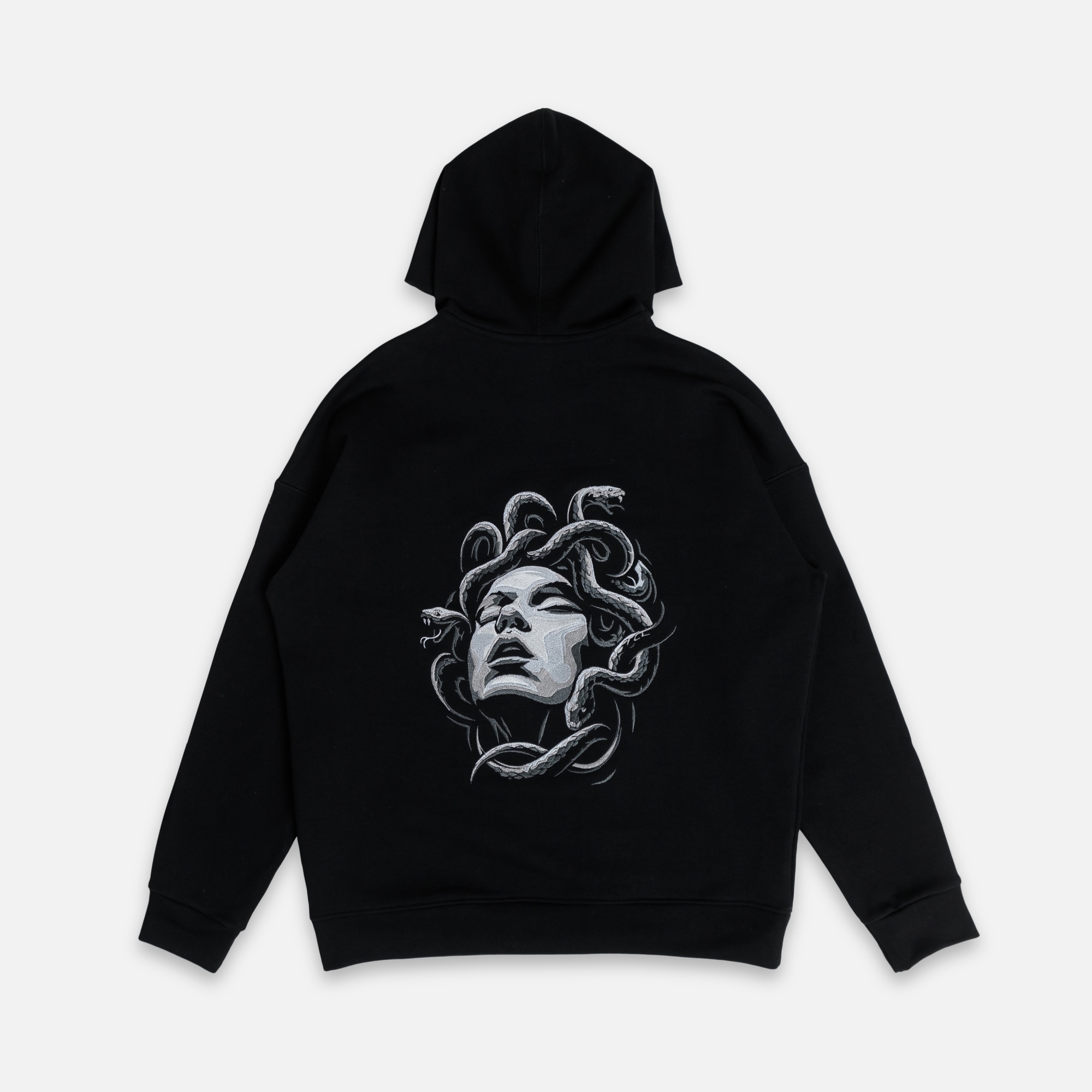 Утеплённое худи Медуза