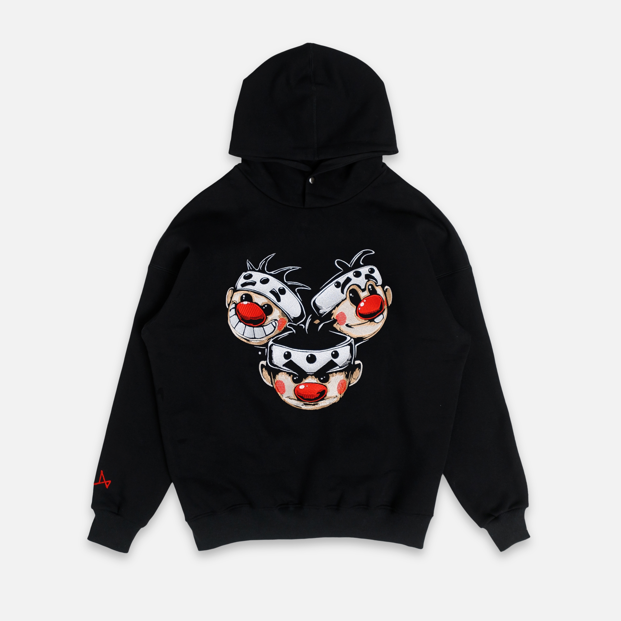 Утеплённое худи Маски