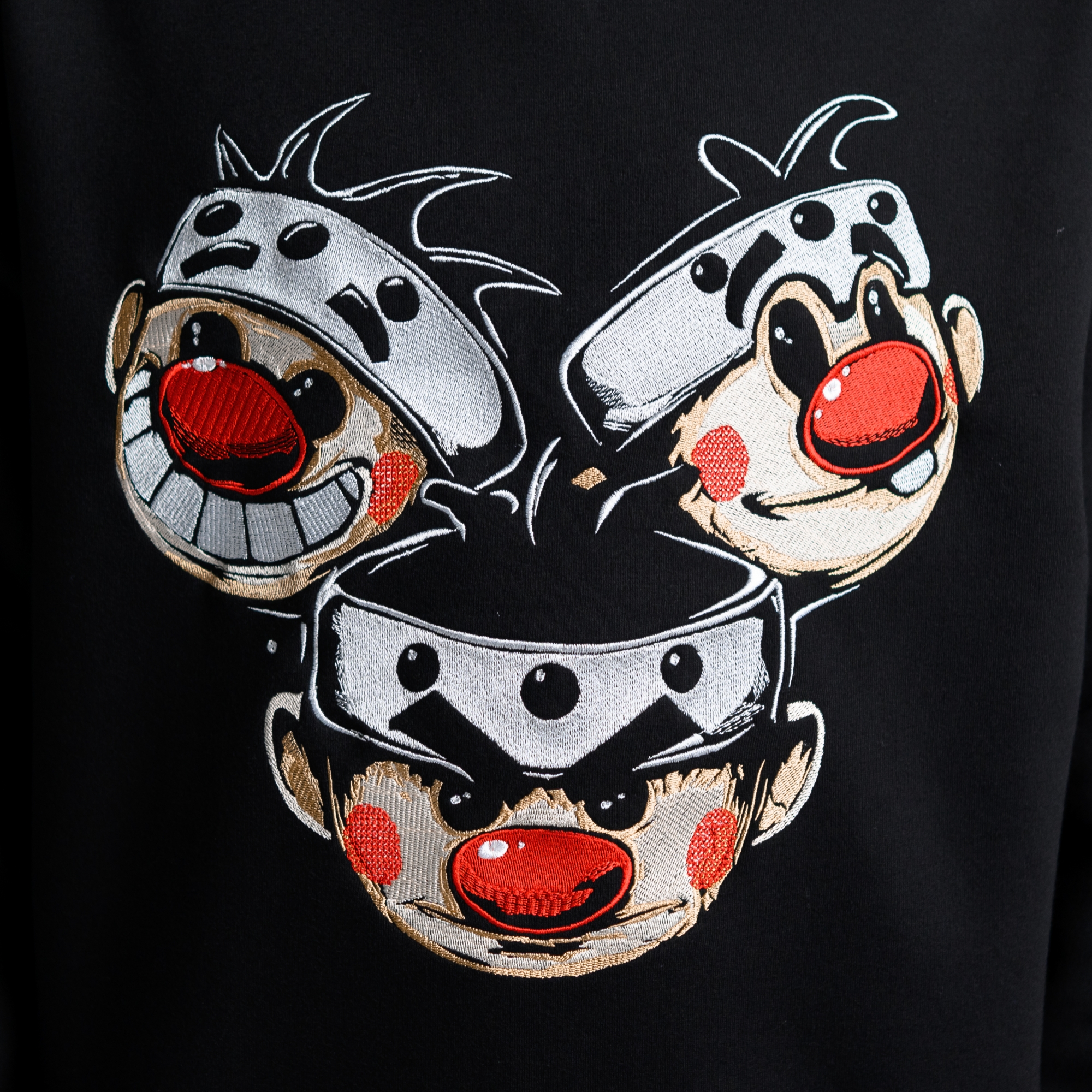 Утеплённое худи Маски