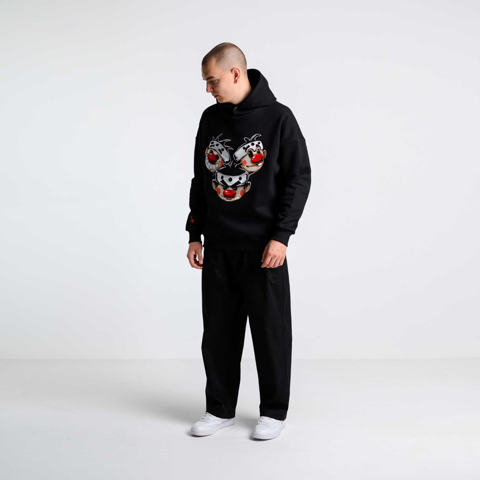 Утеплённое худи Маски