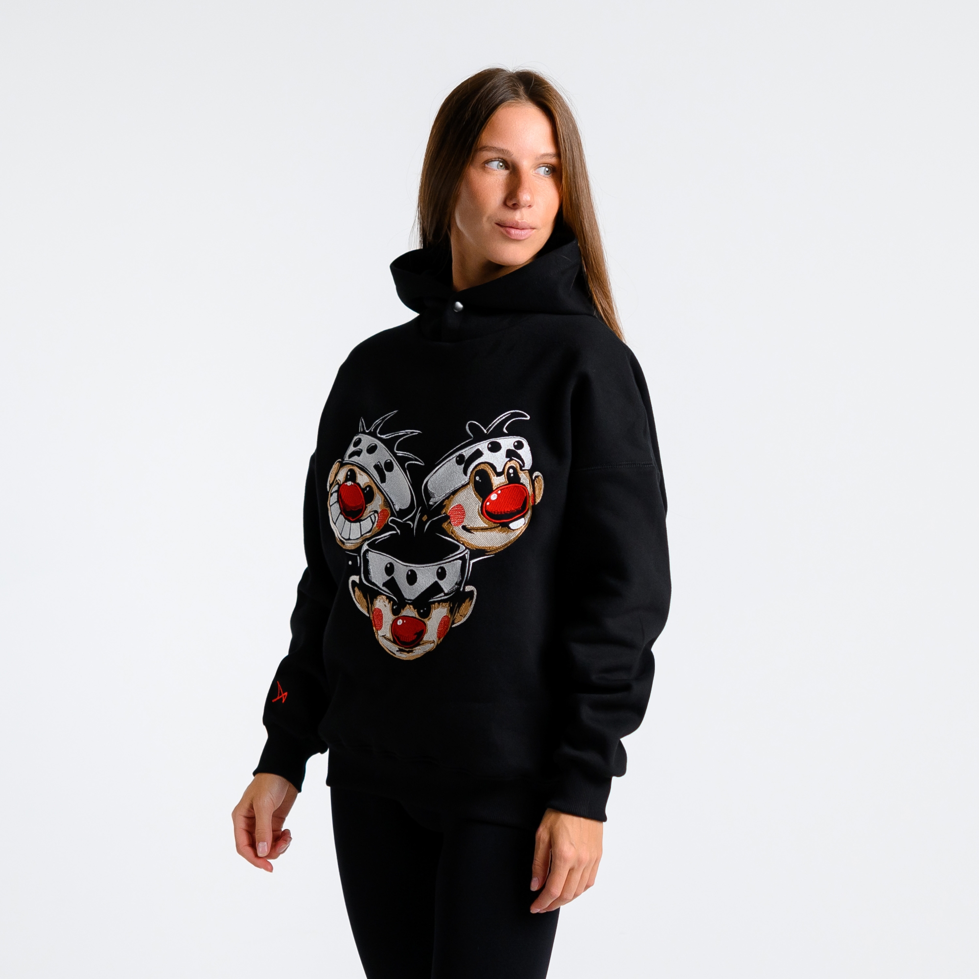 Утеплённое худи Маски