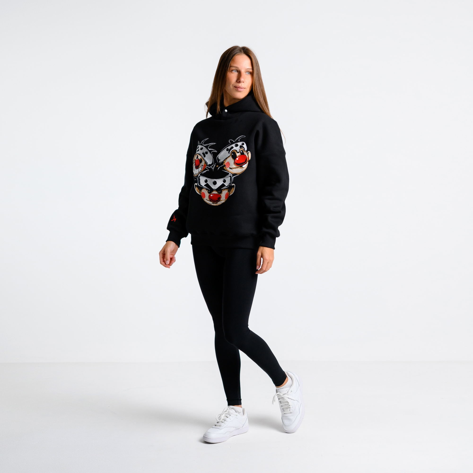 Утеплённое худи Маски