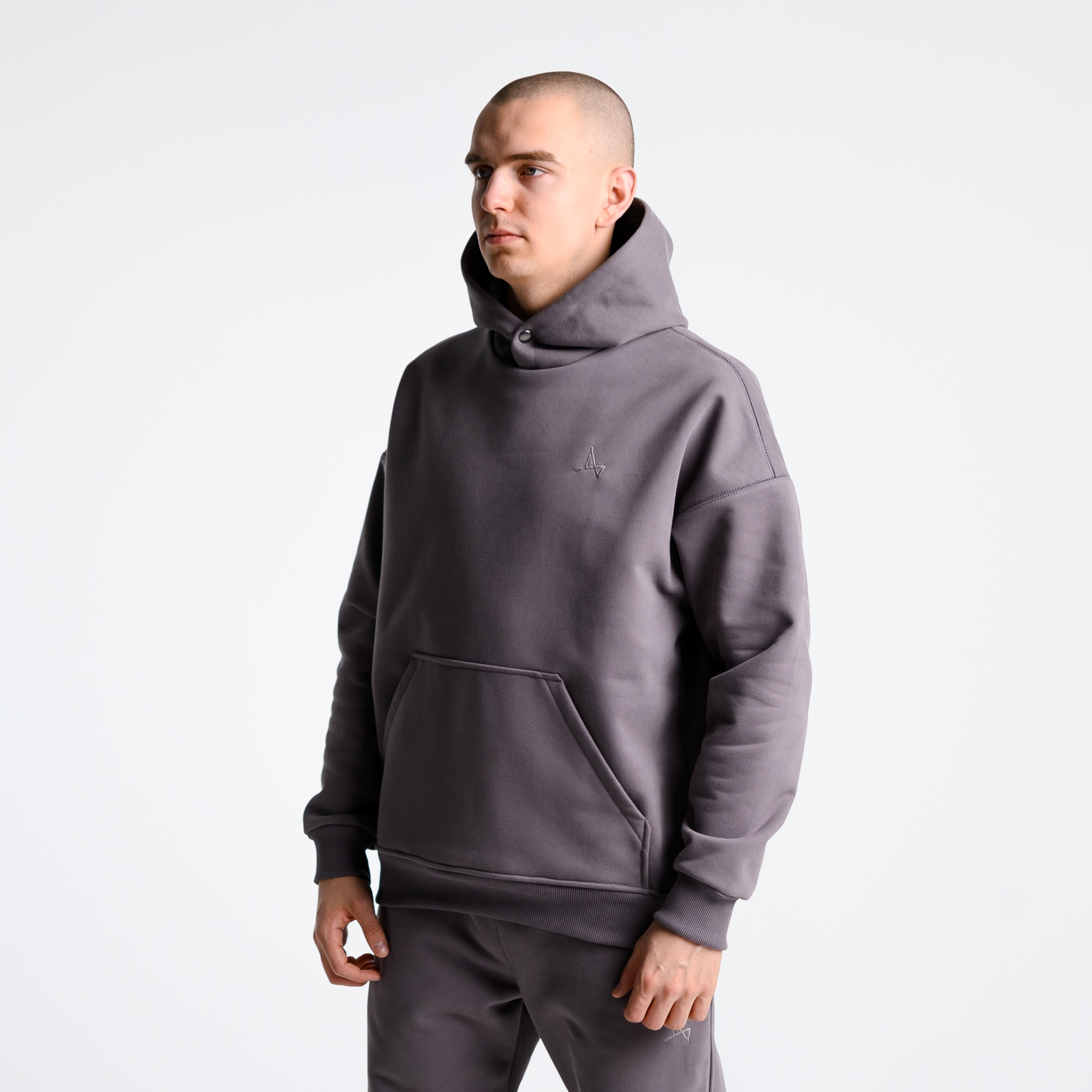 Худи Simple с кнопкой