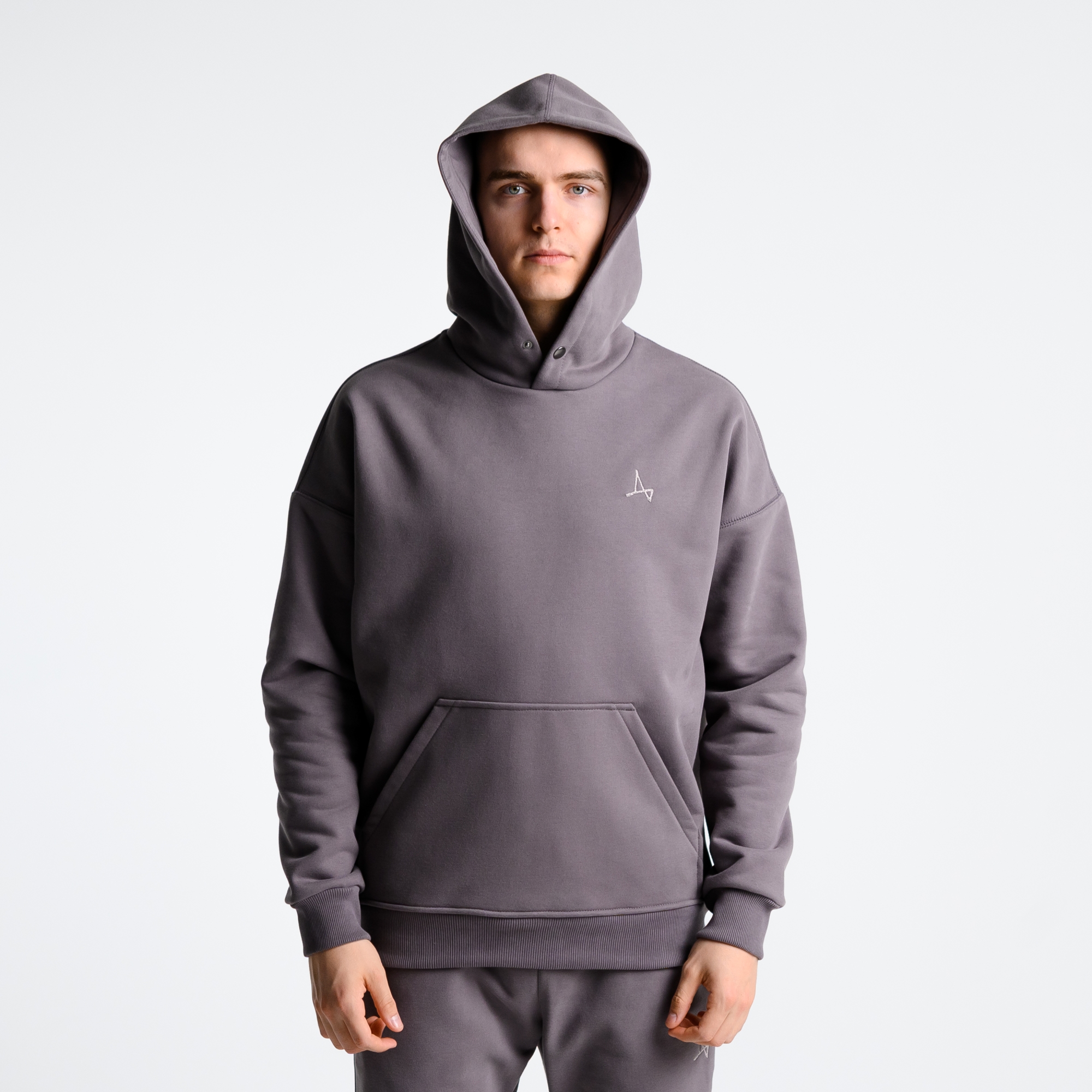 Худи Simple с кнопкой