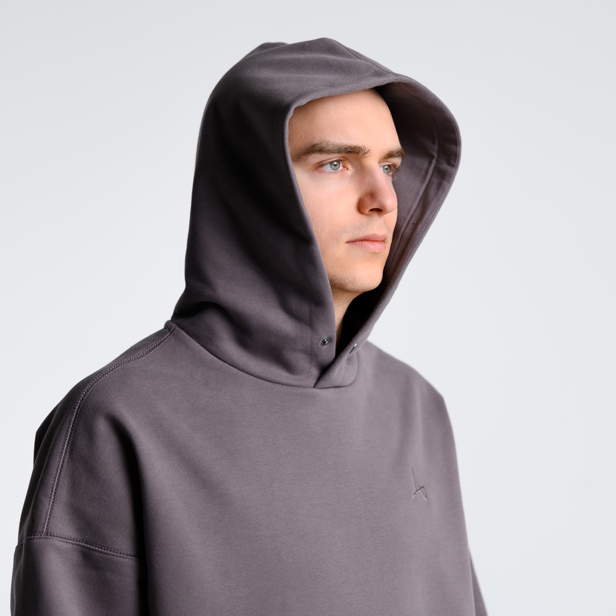 Худи Simple с кнопкой