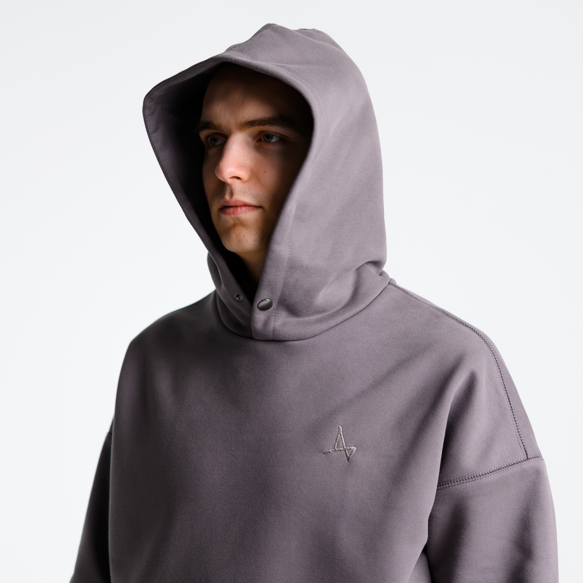 Худи Simple с кнопкой