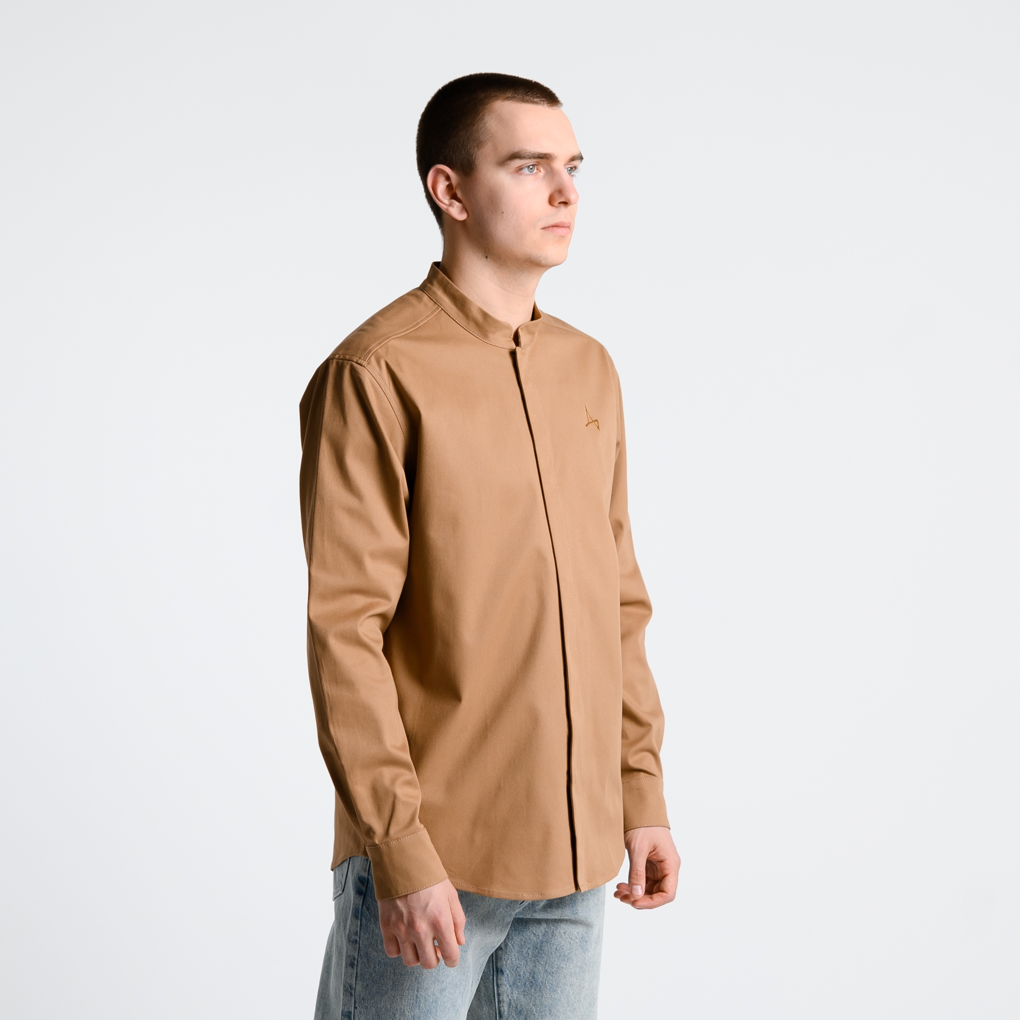 Рубашка без воротника