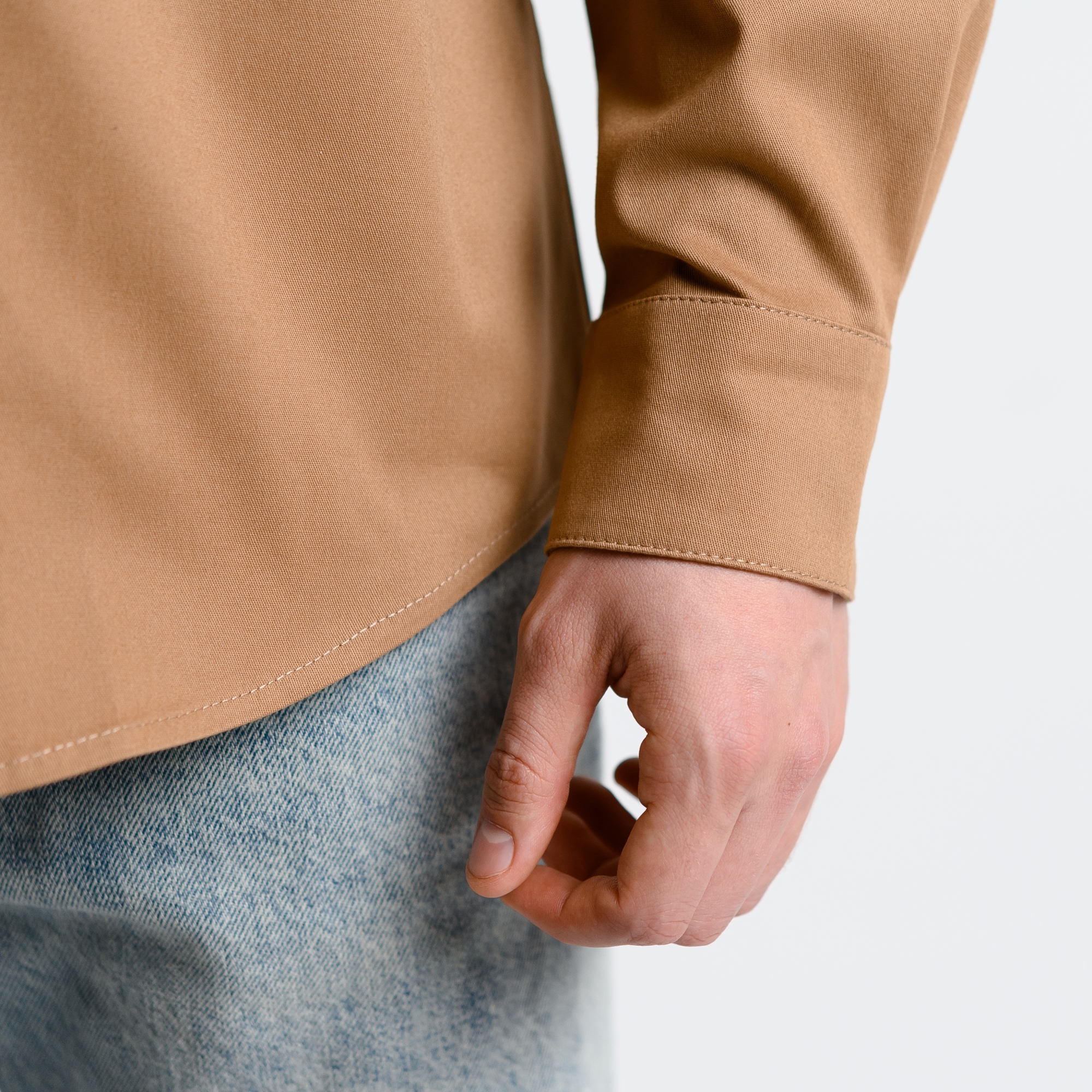 Рубашка без воротника