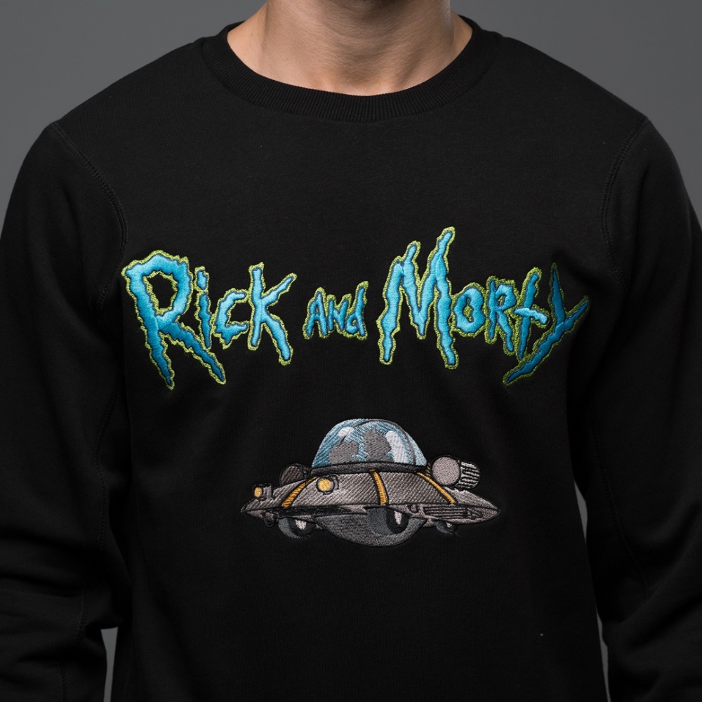 Свитшот Rick and Morty (с резинкой)