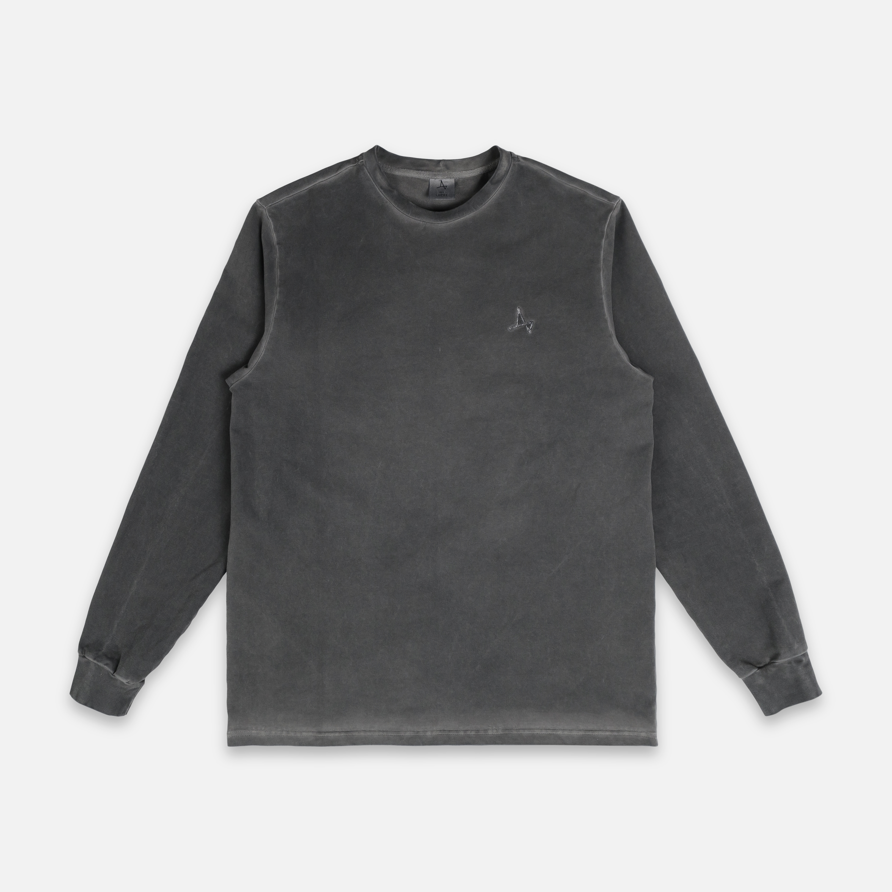

Лонгслив Garment Dye, Серый