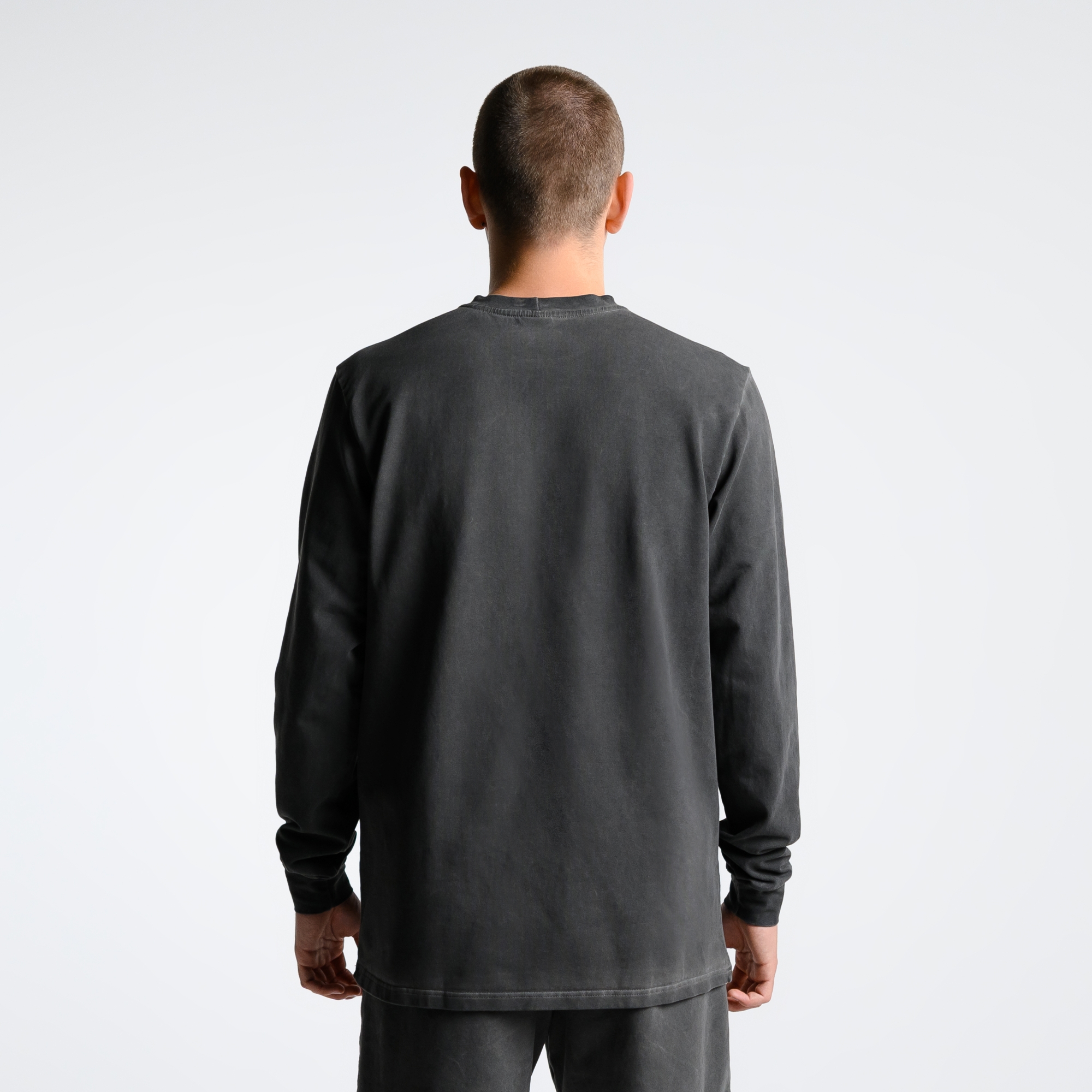 Лонгслив Garment Dye