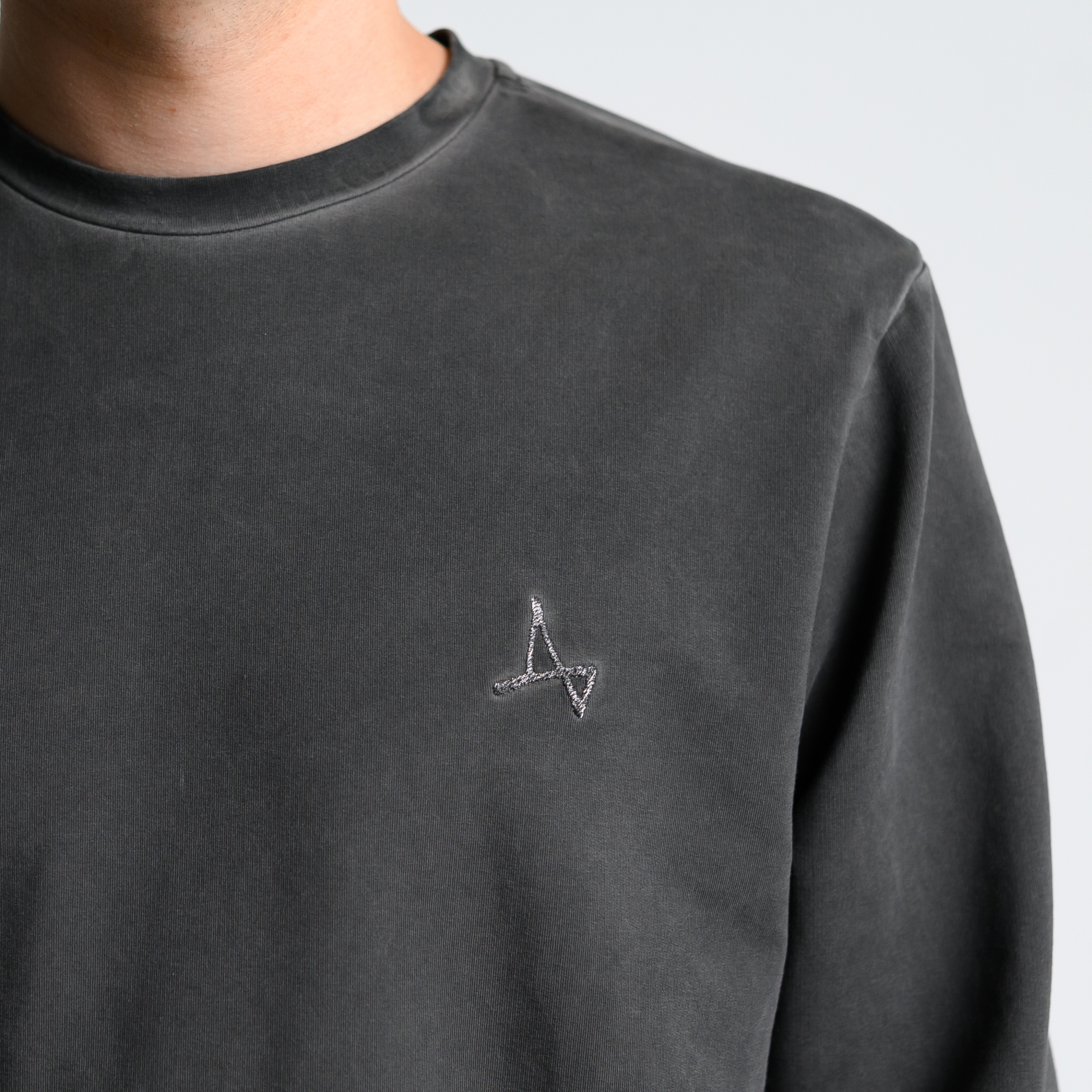 Лонгслив Garment Dye