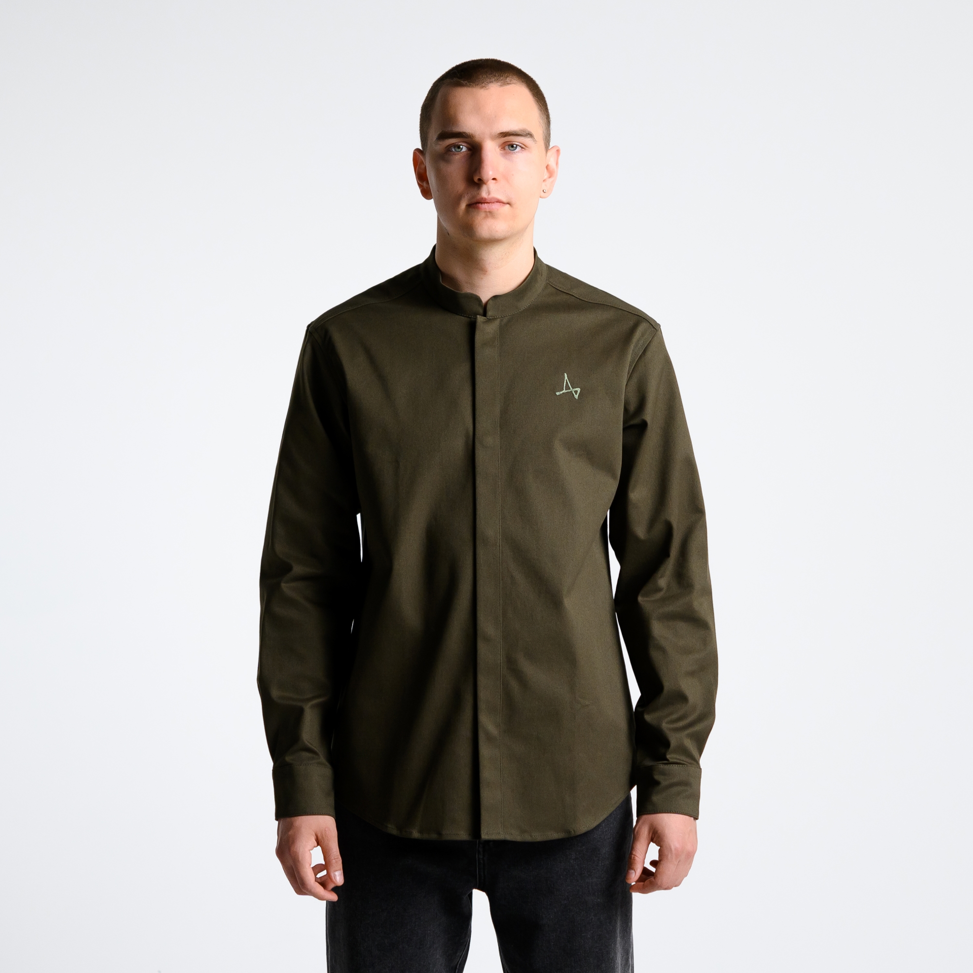 Рубашка без воротника