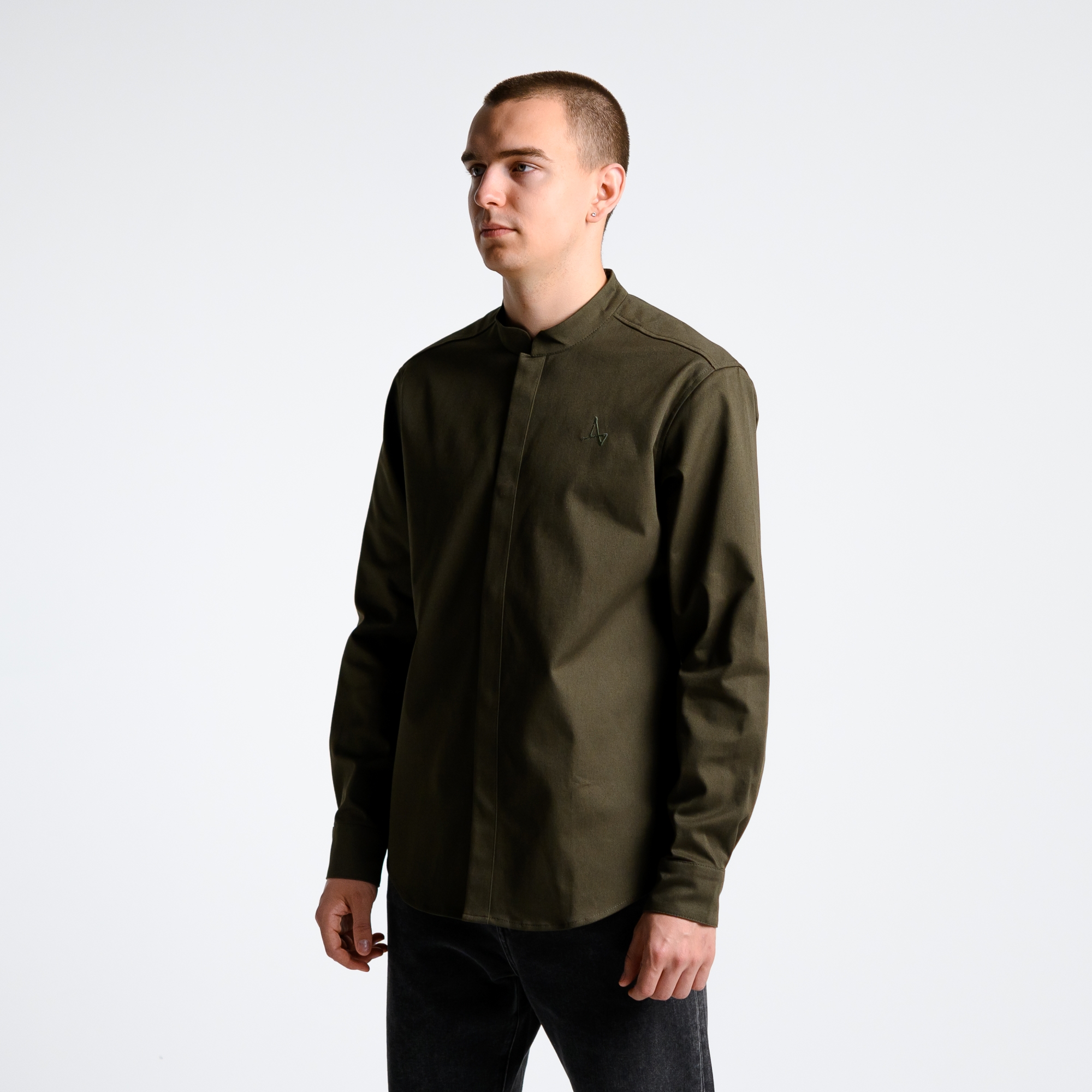 Рубашка без воротника