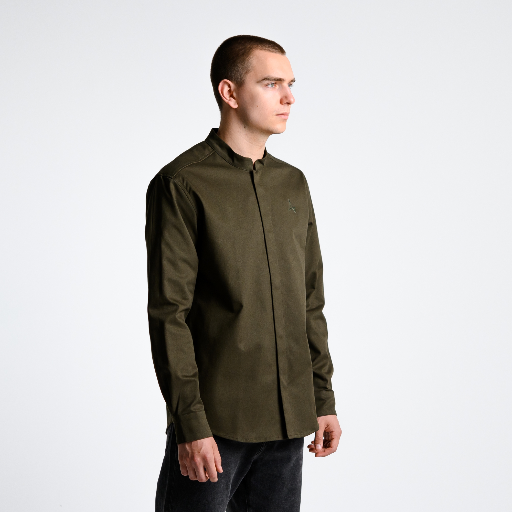 Рубашка без воротника