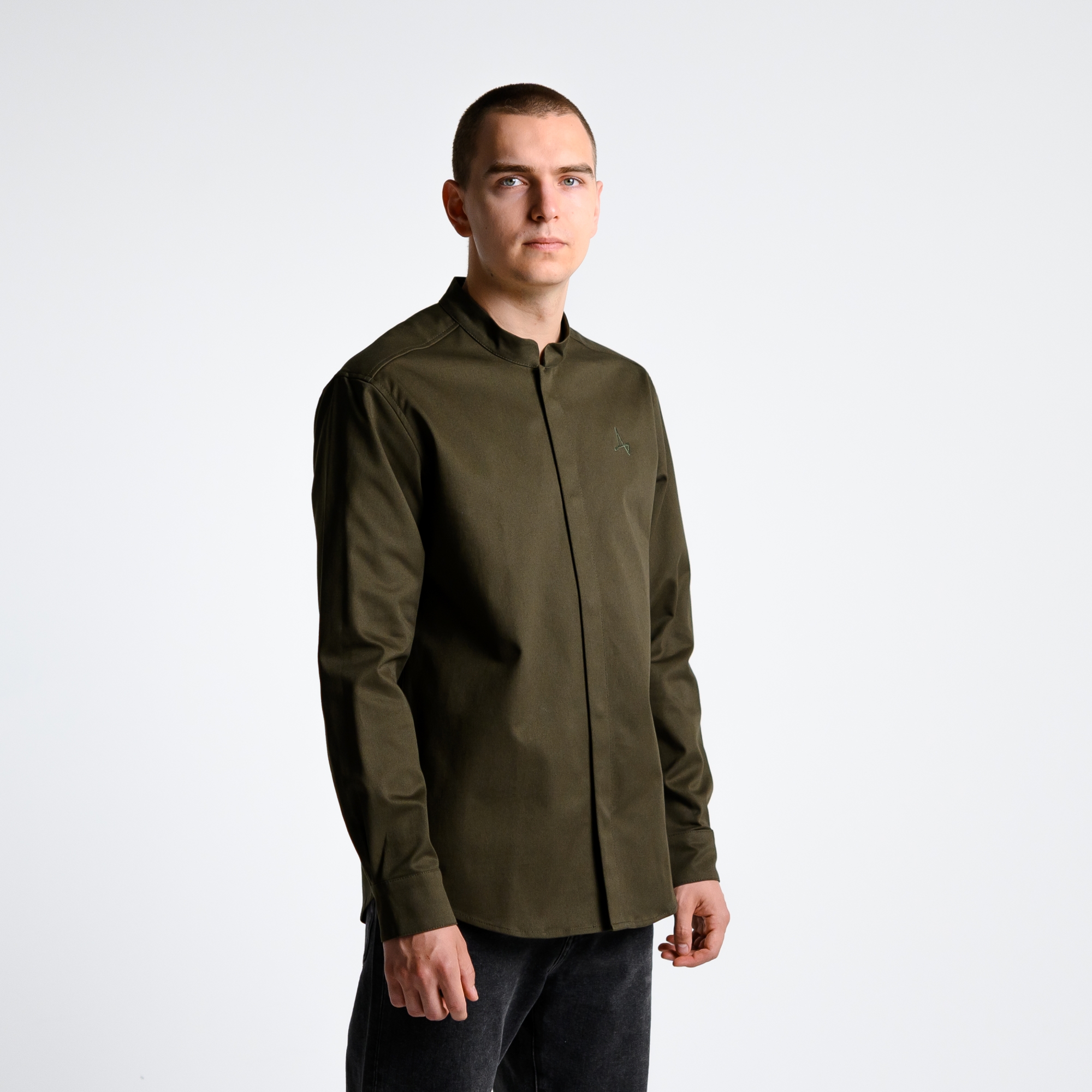 Рубашка без воротника