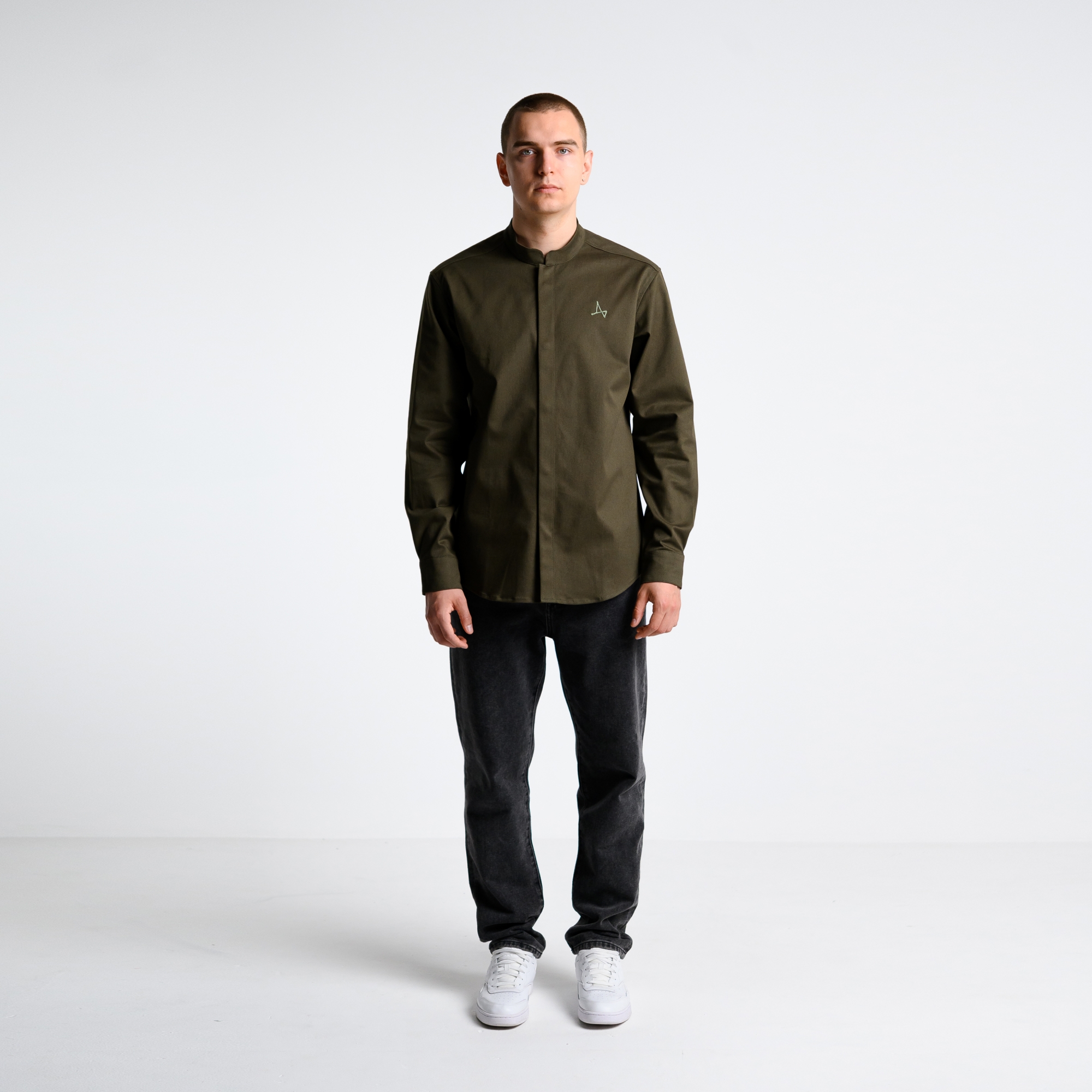 Рубашка без воротника