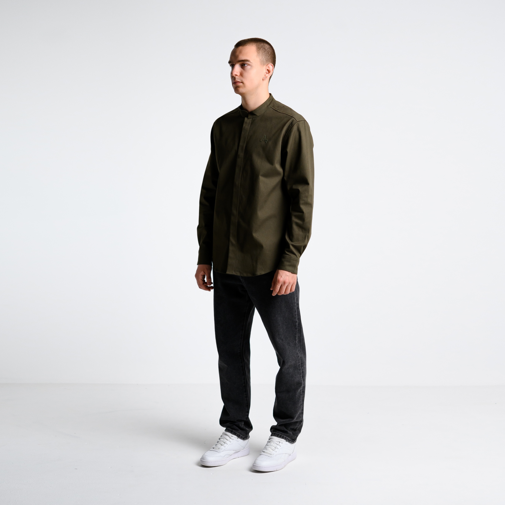 Рубашка без воротника