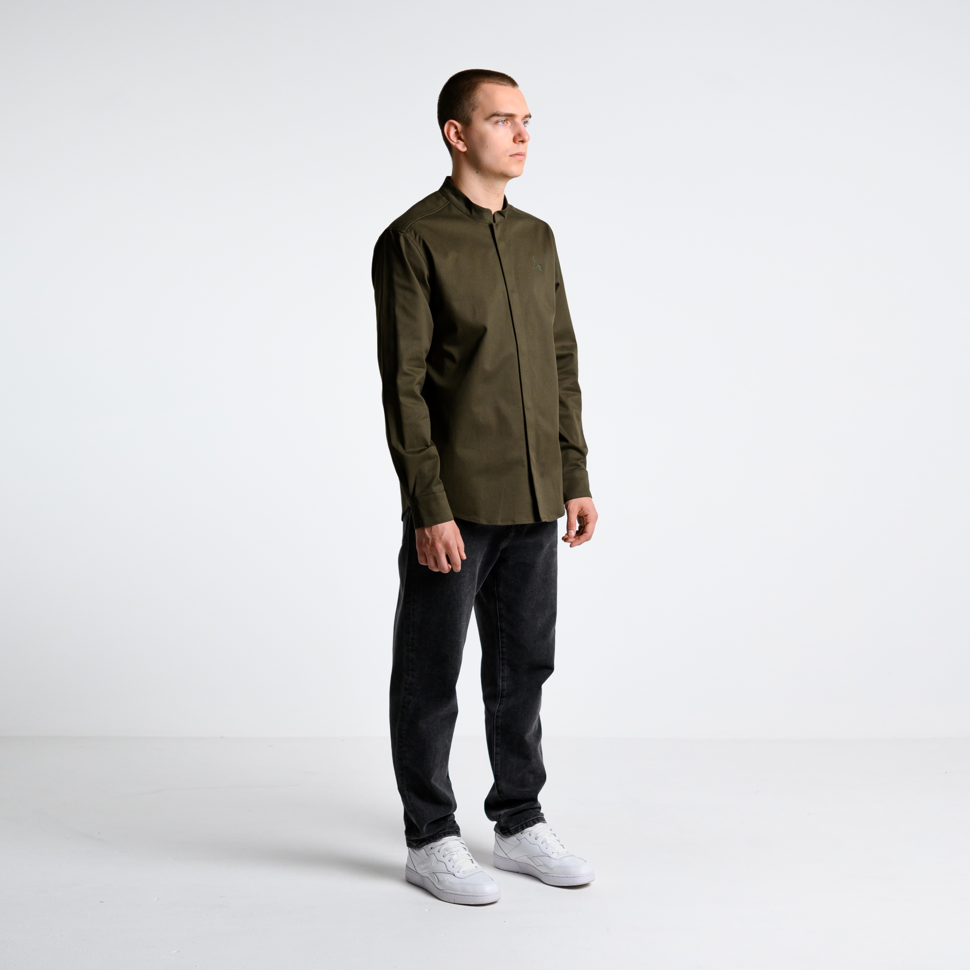 Рубашка без воротника