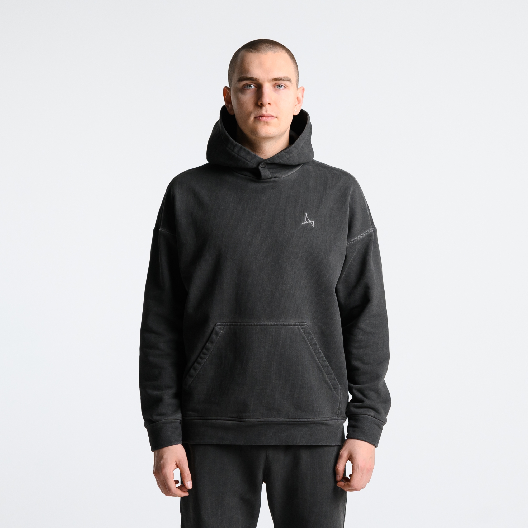 Худи Garment Dye