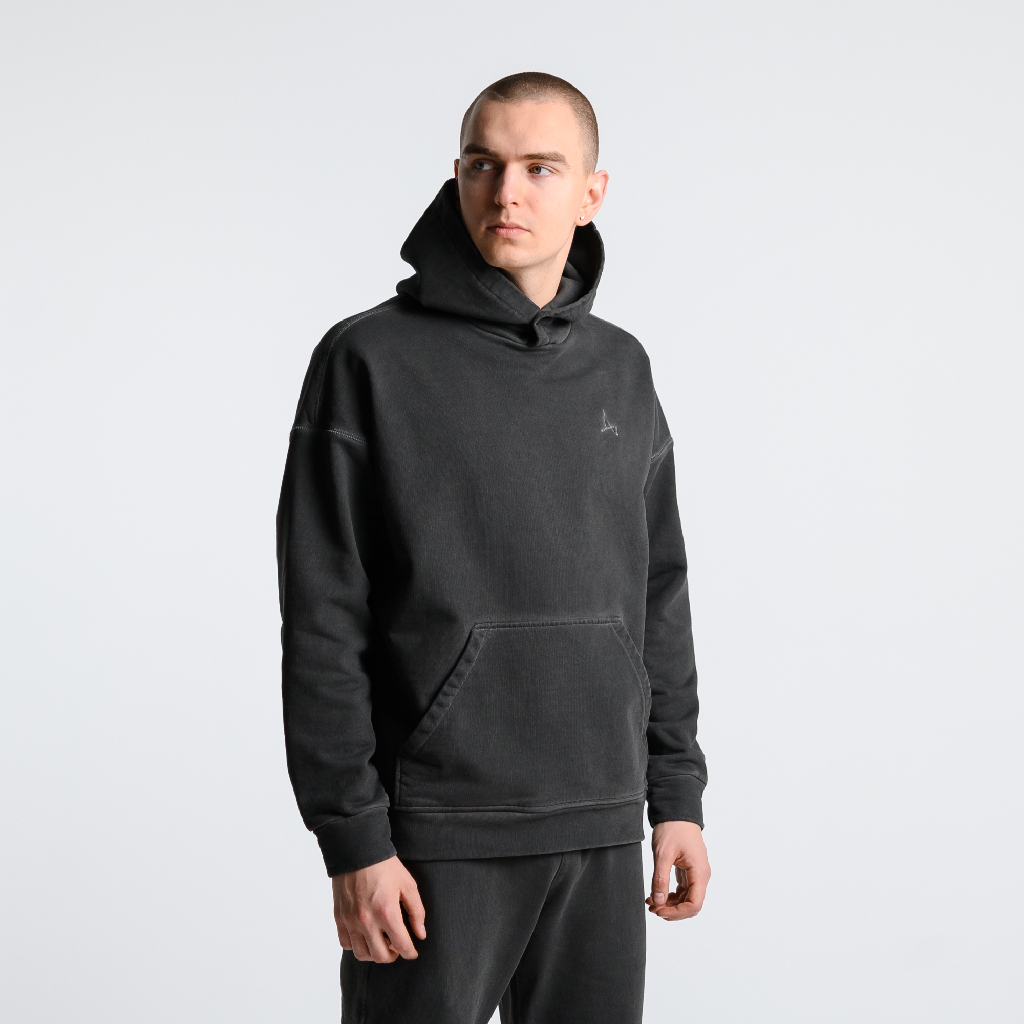 Худи Garment Dye