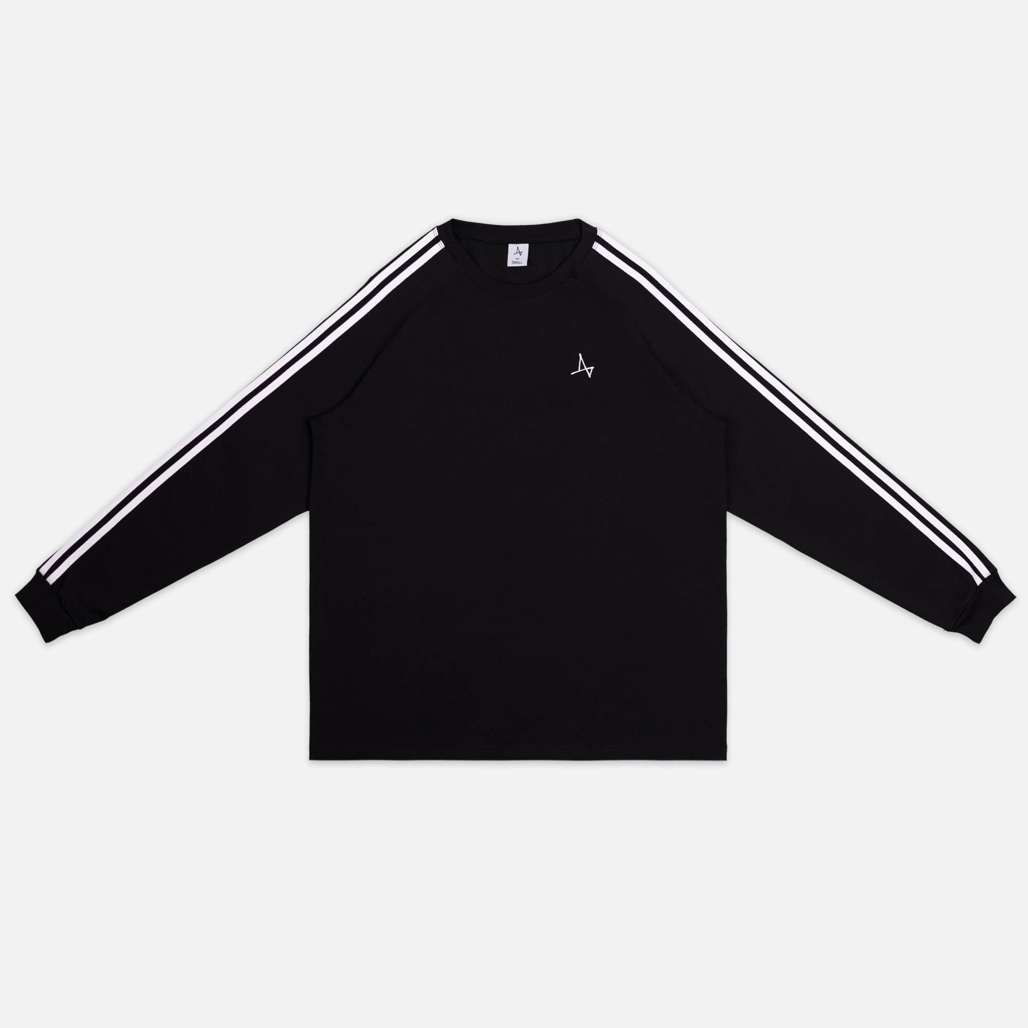 Лонгслив c лампасами