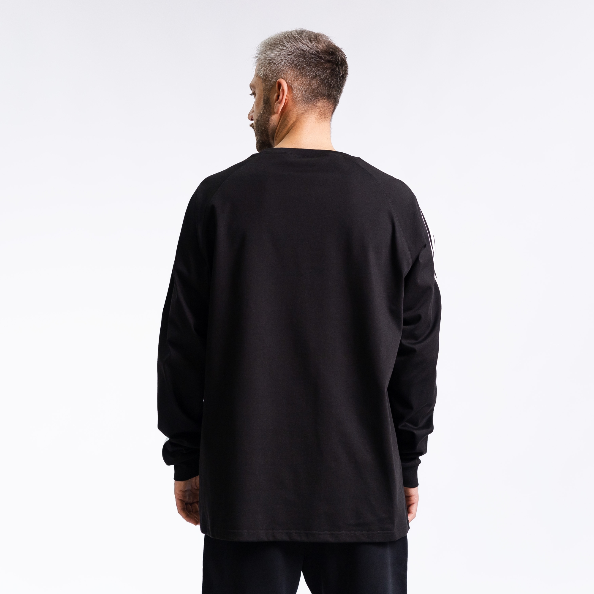 Лонгслив c лампасами