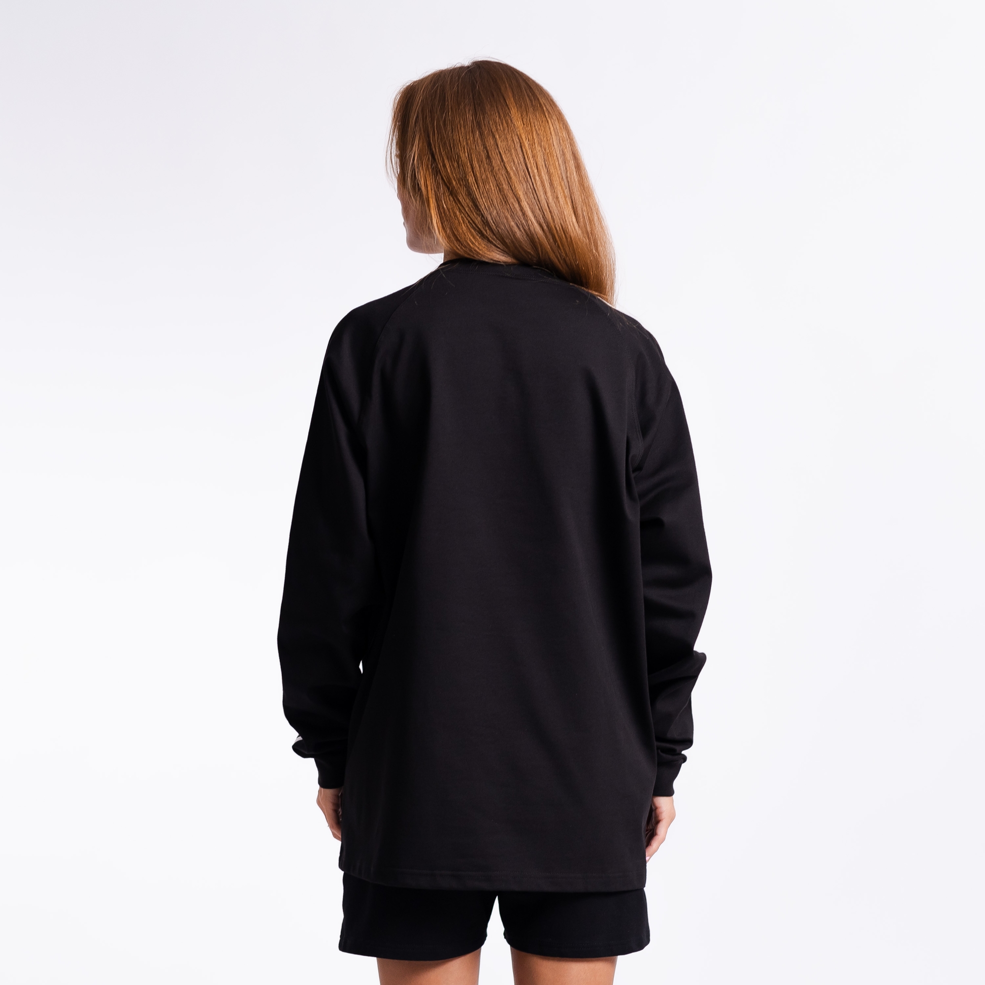 Лонгслив c лампасами