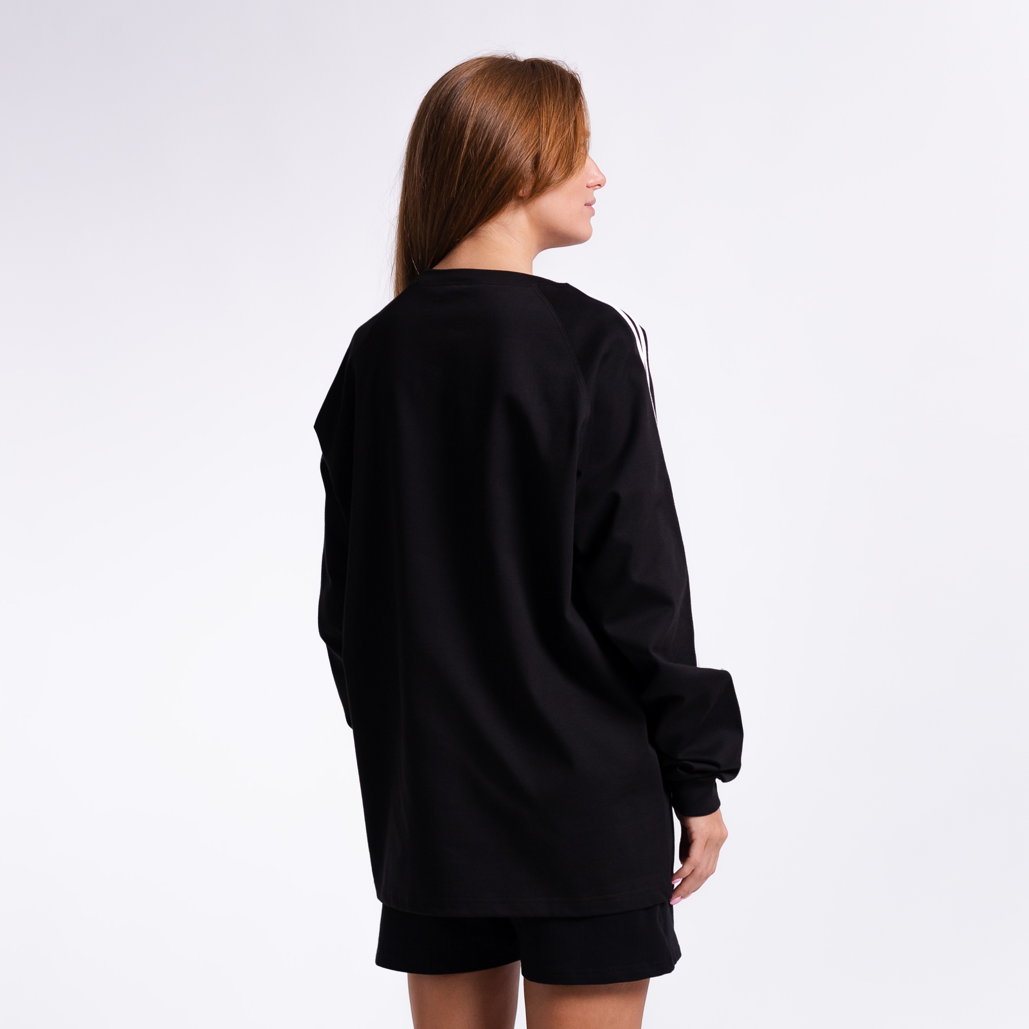 Лонгслив c лампасами