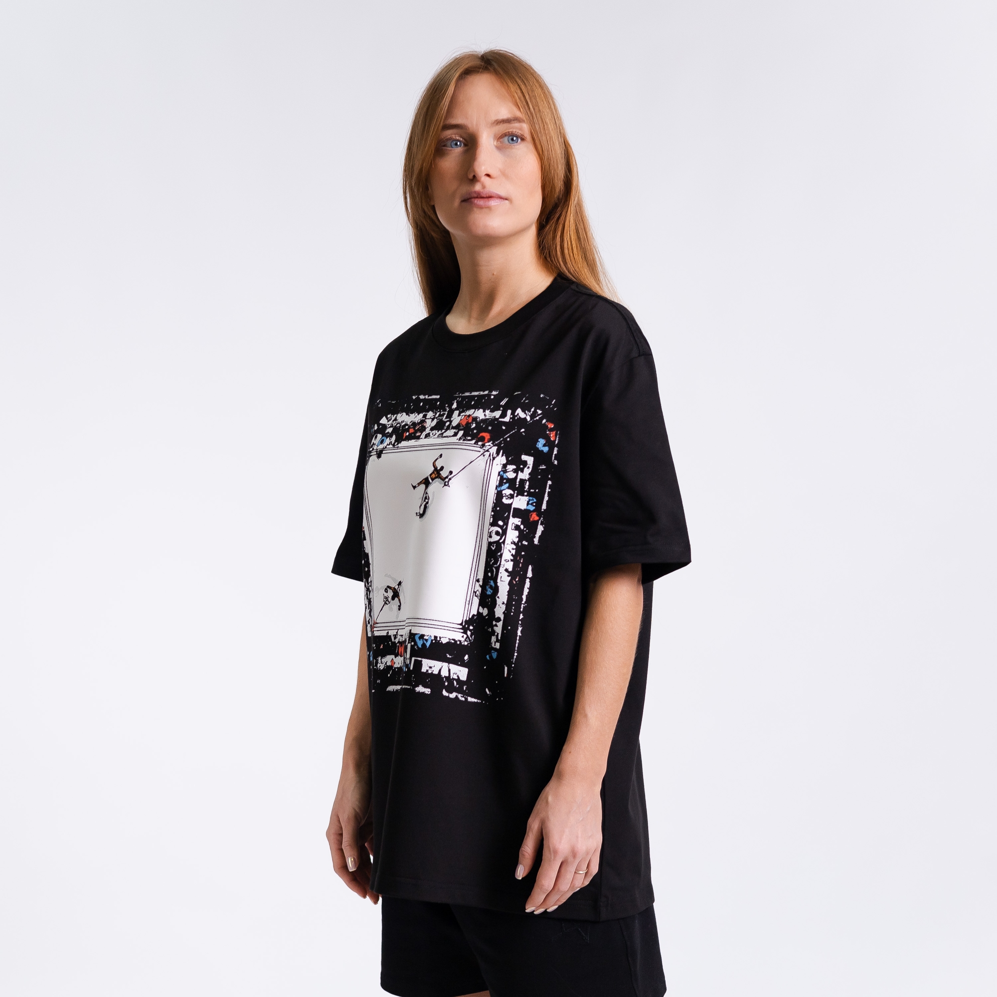 Футболка с принтом