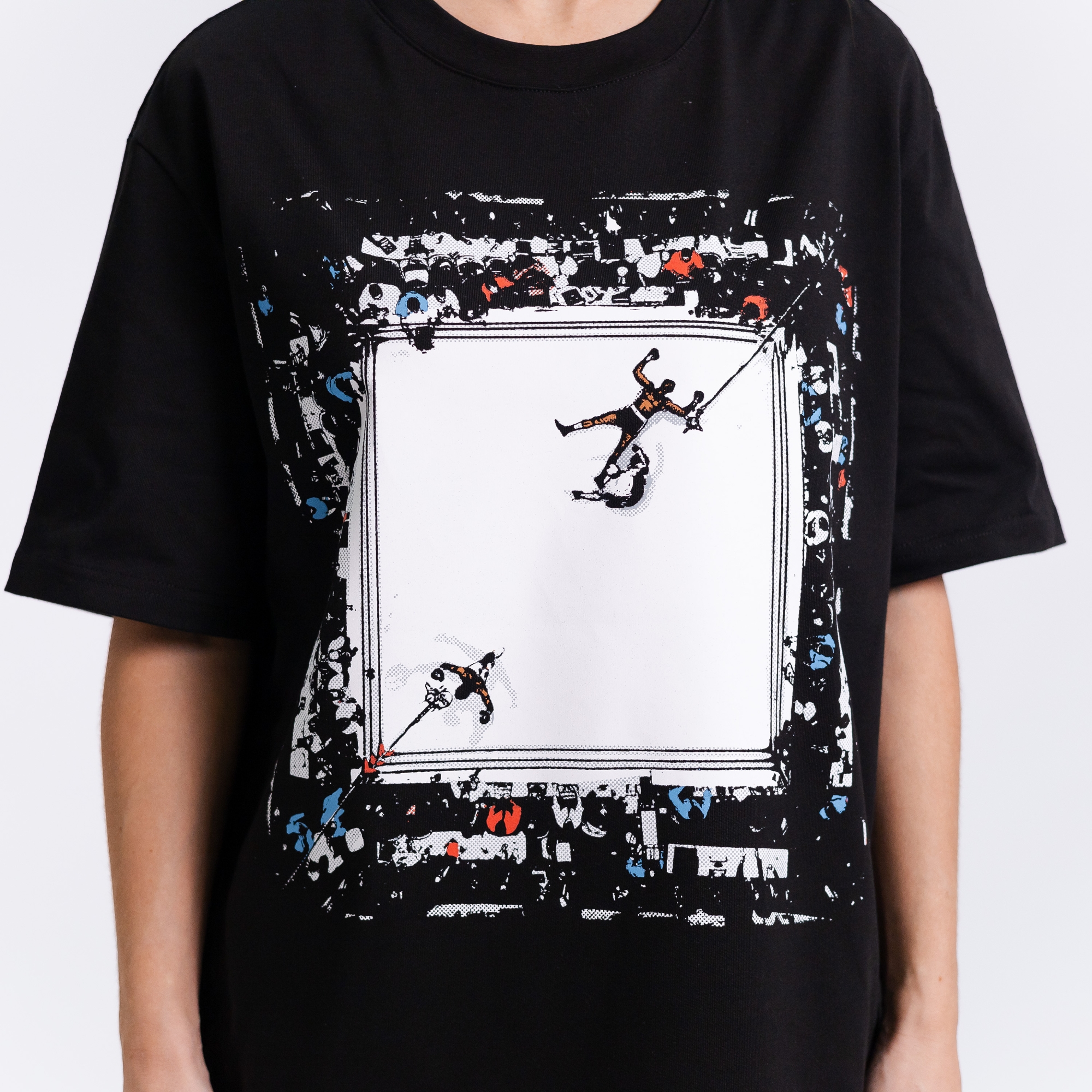 Футболка с принтом