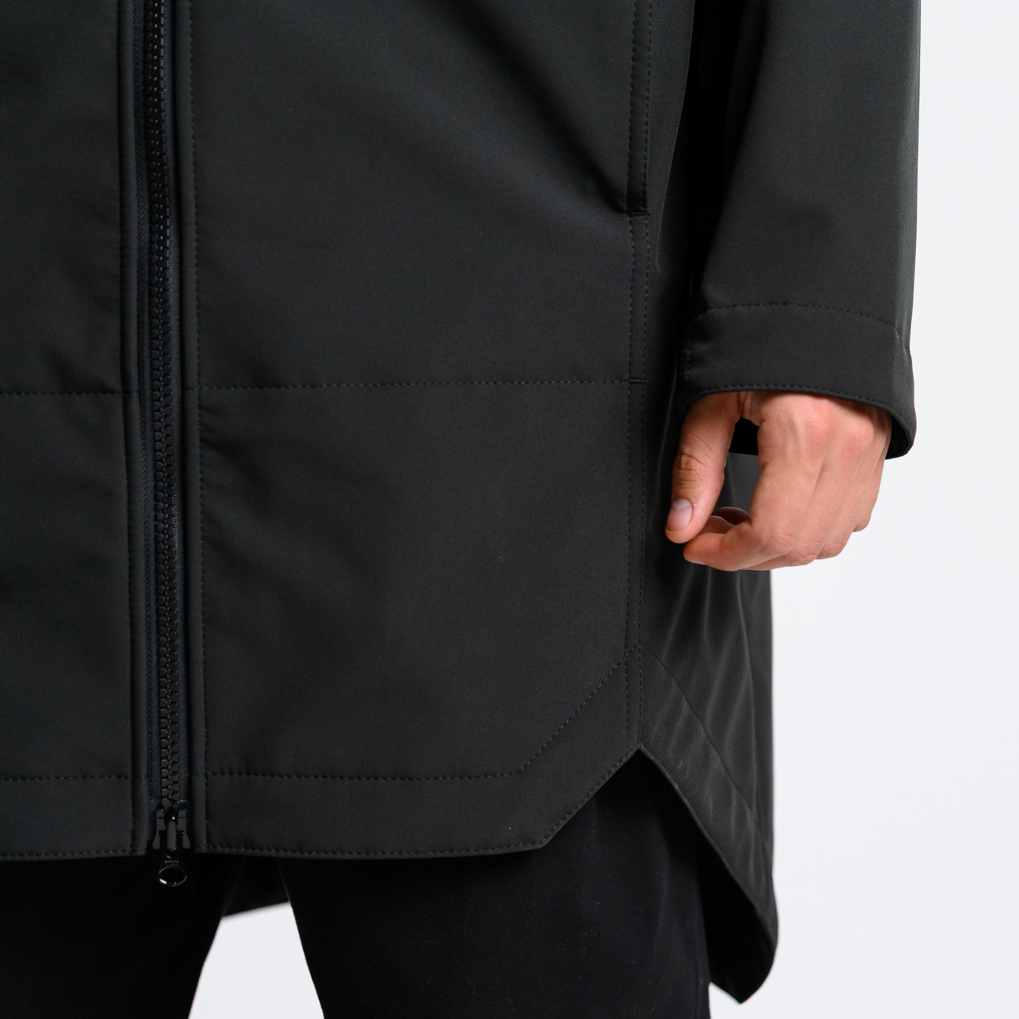 Демисезонная куртка Softshell (удлиненная)