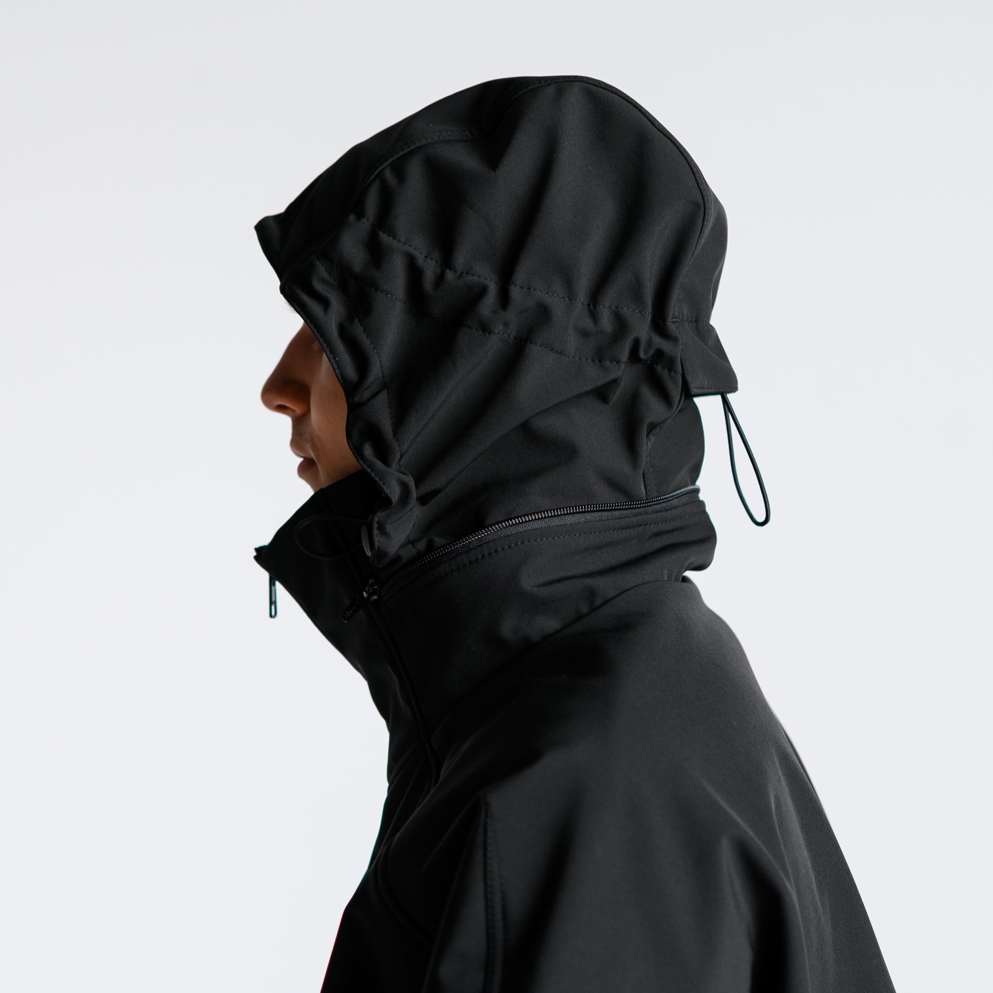 Демисезонная куртка Softshell (удлиненная)