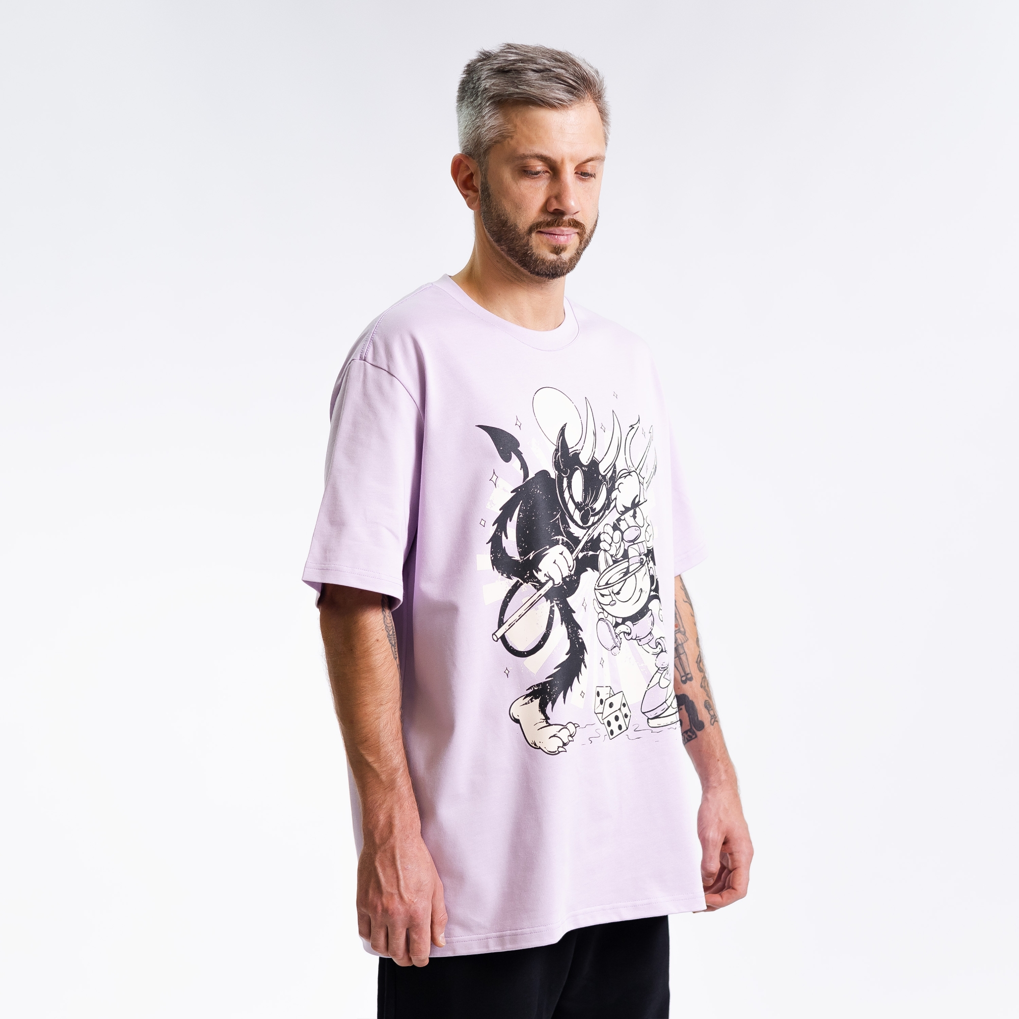 Футболка с принтом