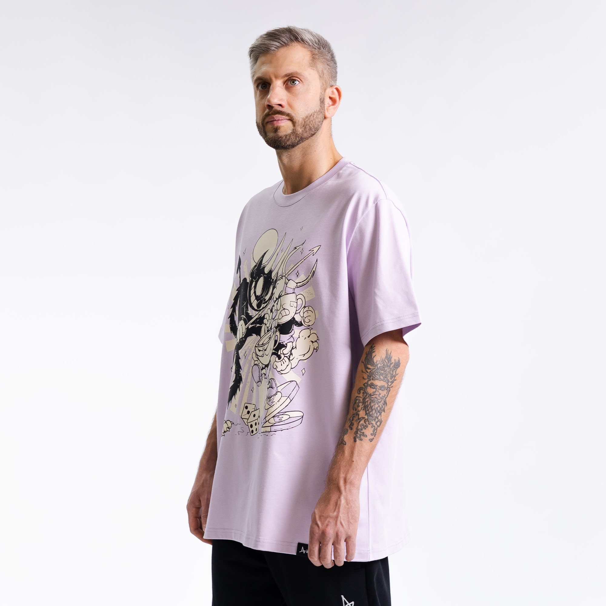 Футболка с принтом