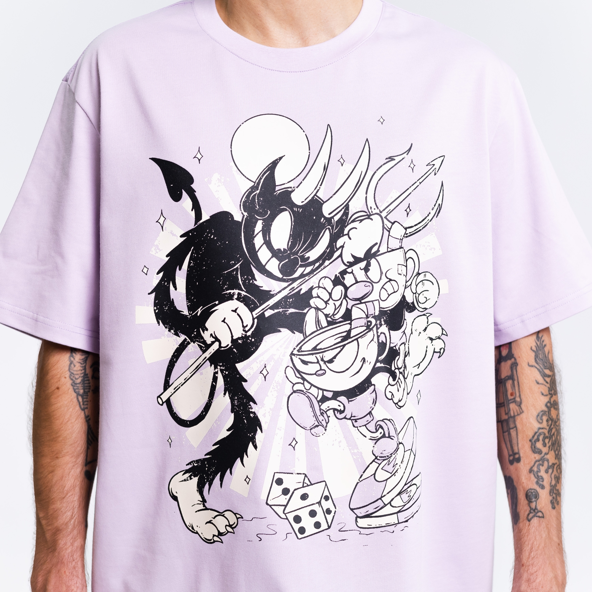 Футболка с принтом