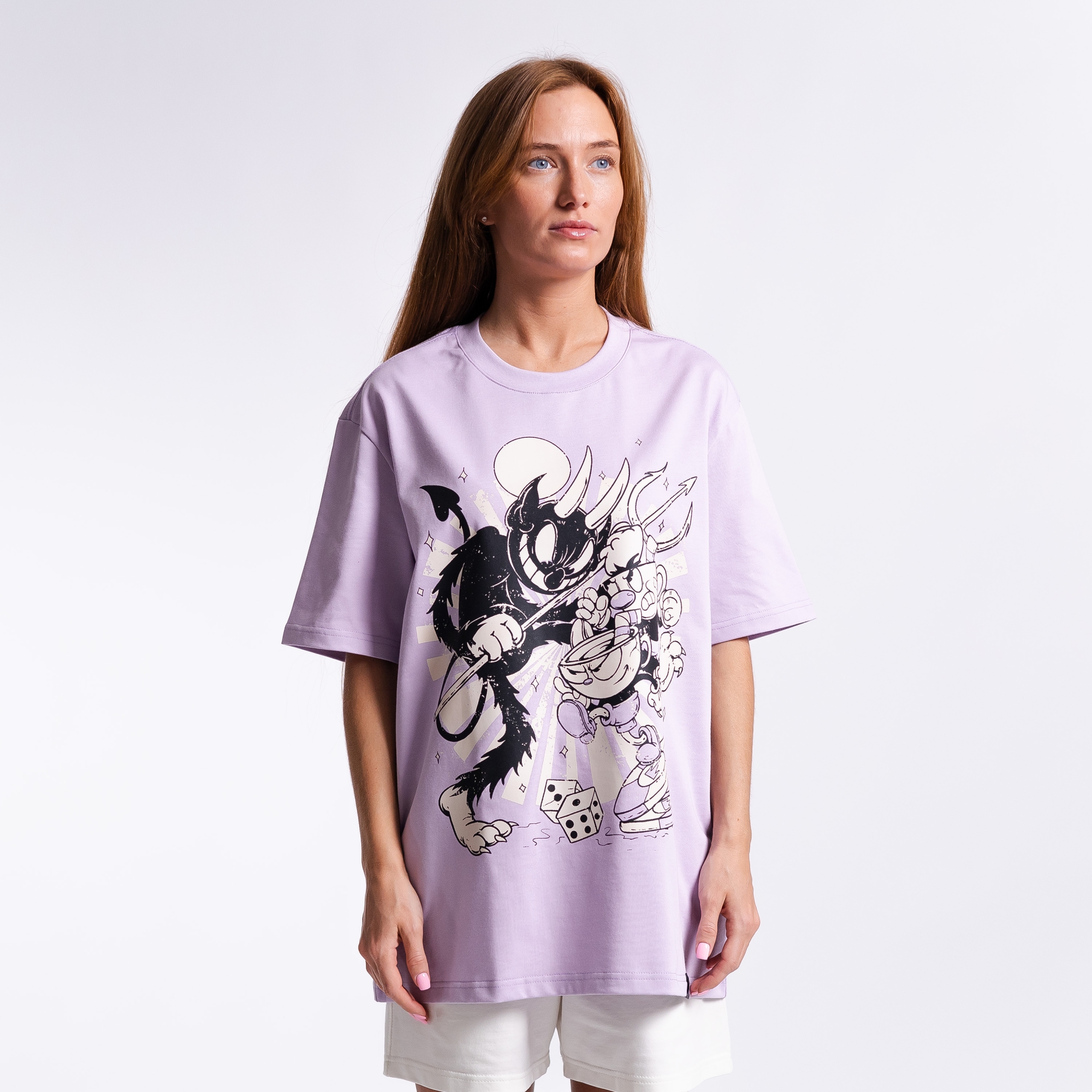 Футболка с принтом