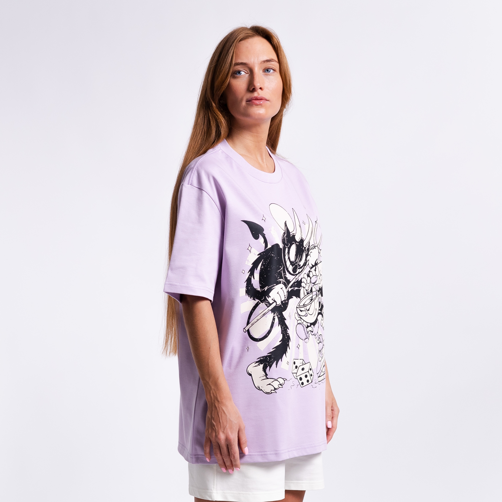 Футболка с принтом