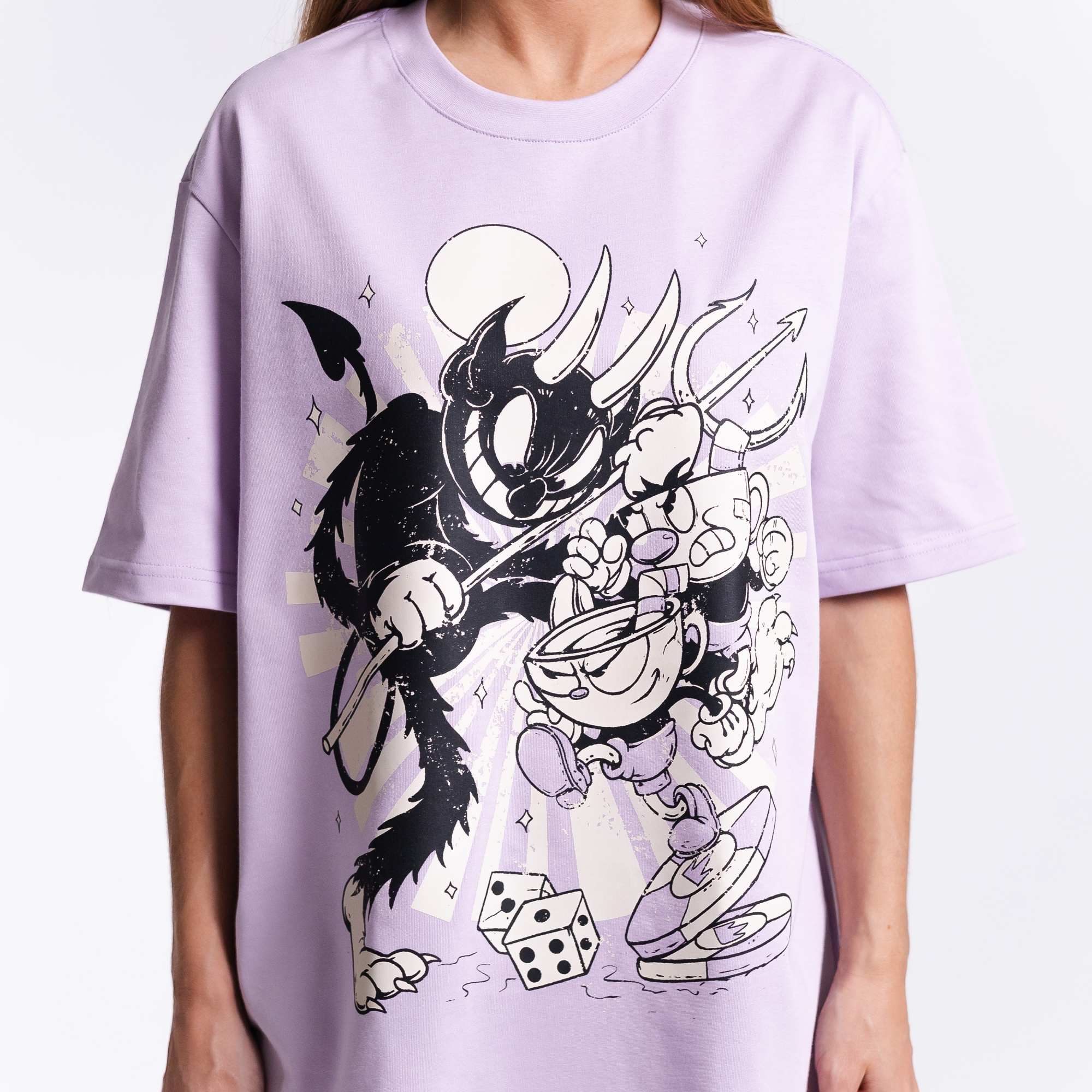 Футболка с принтом