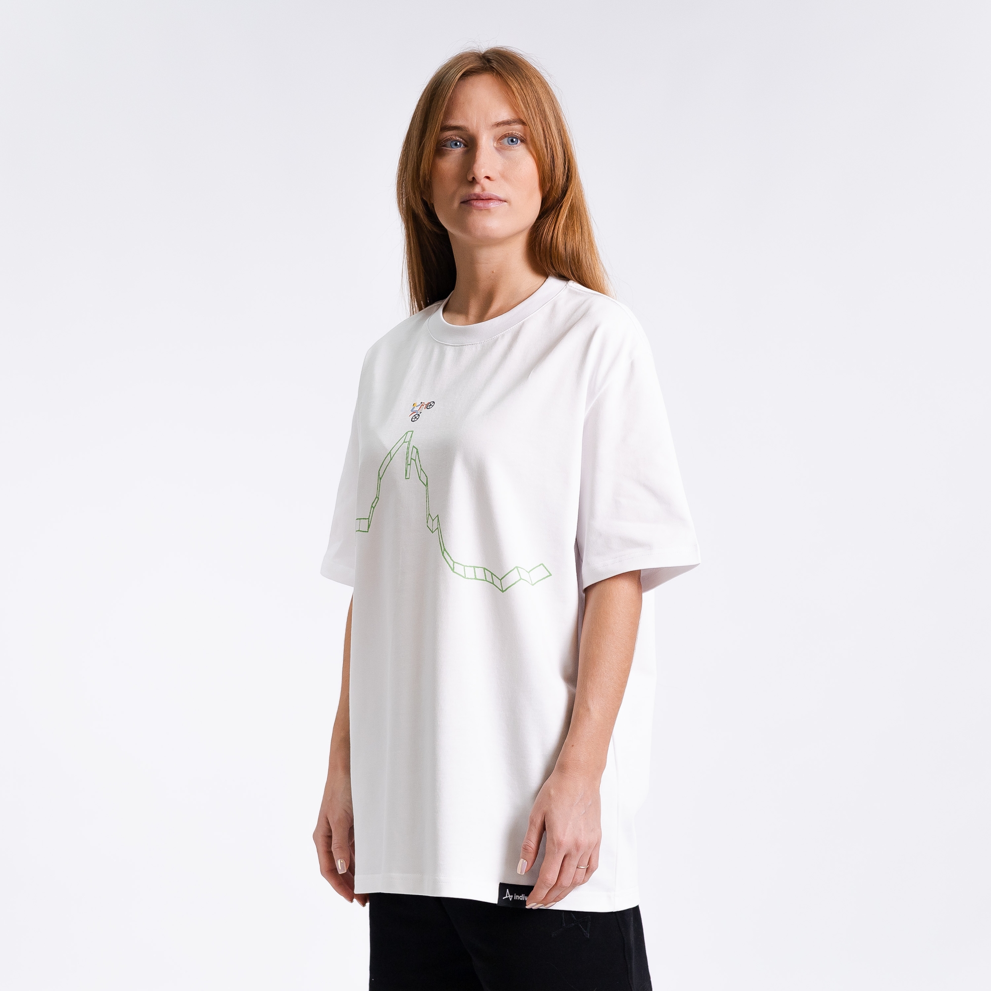 Футболка с принтом