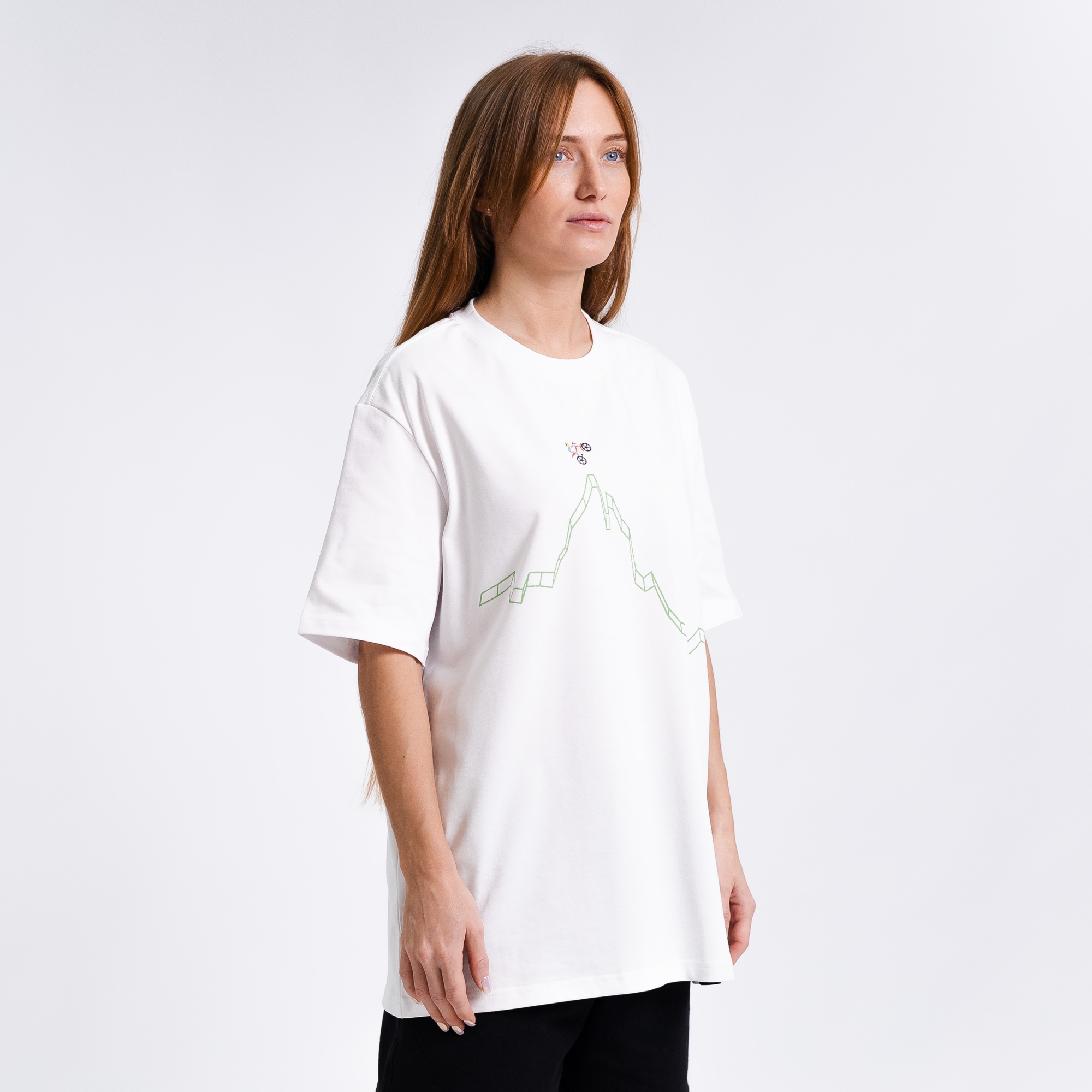 Футболка с принтом