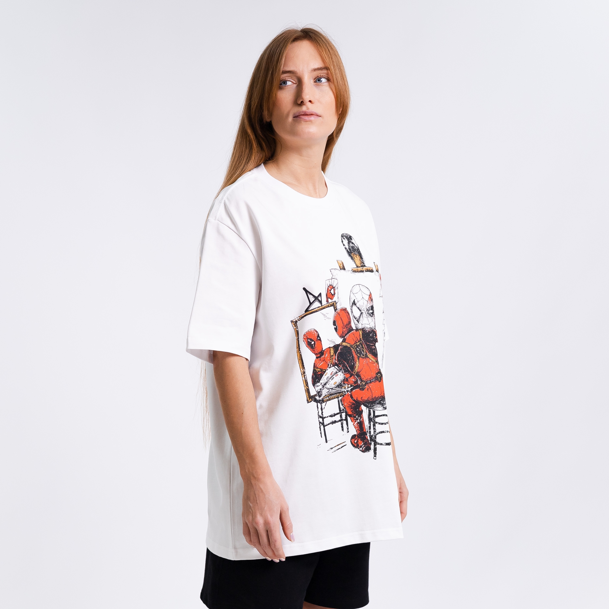 Футболка с принтом