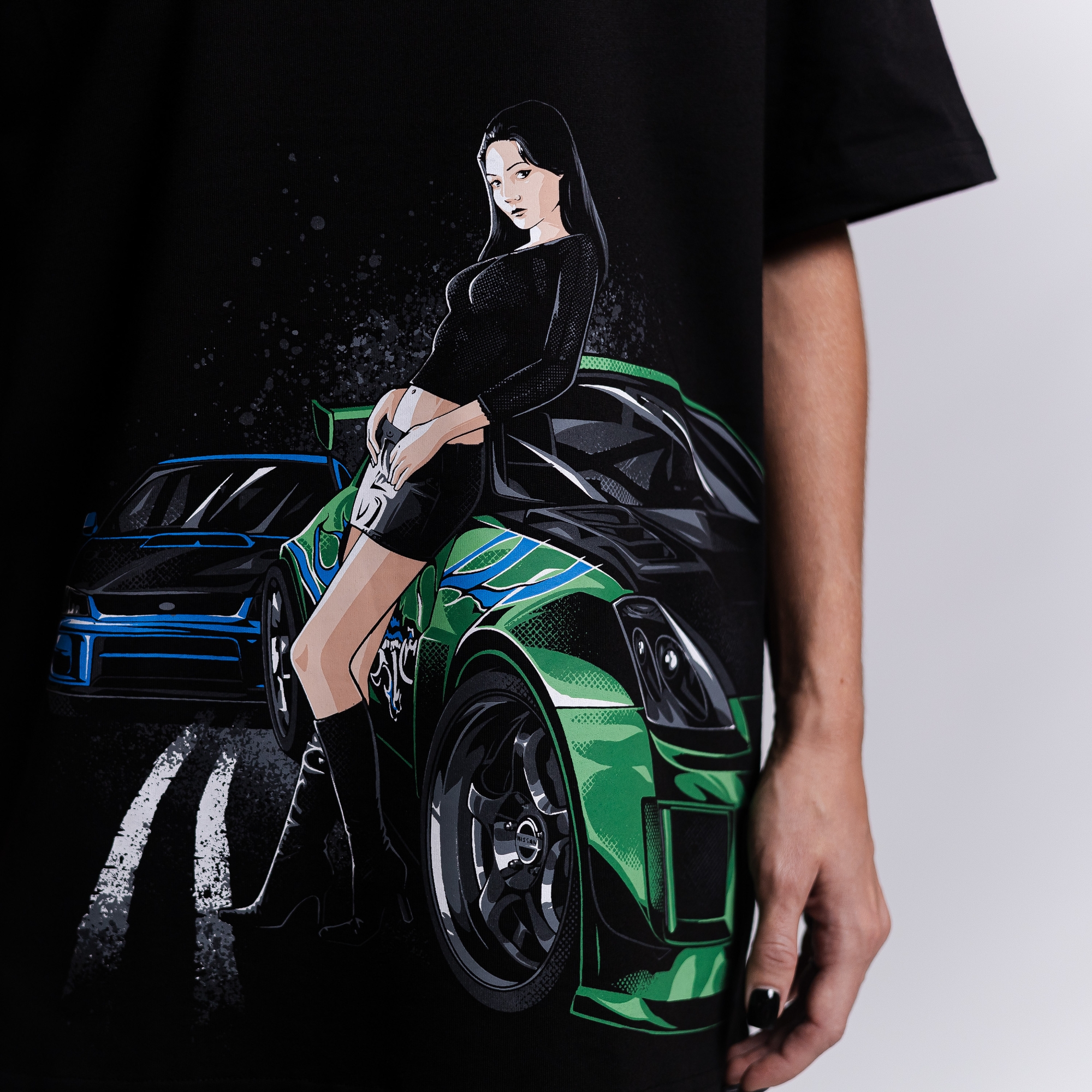 Футболка с принтом