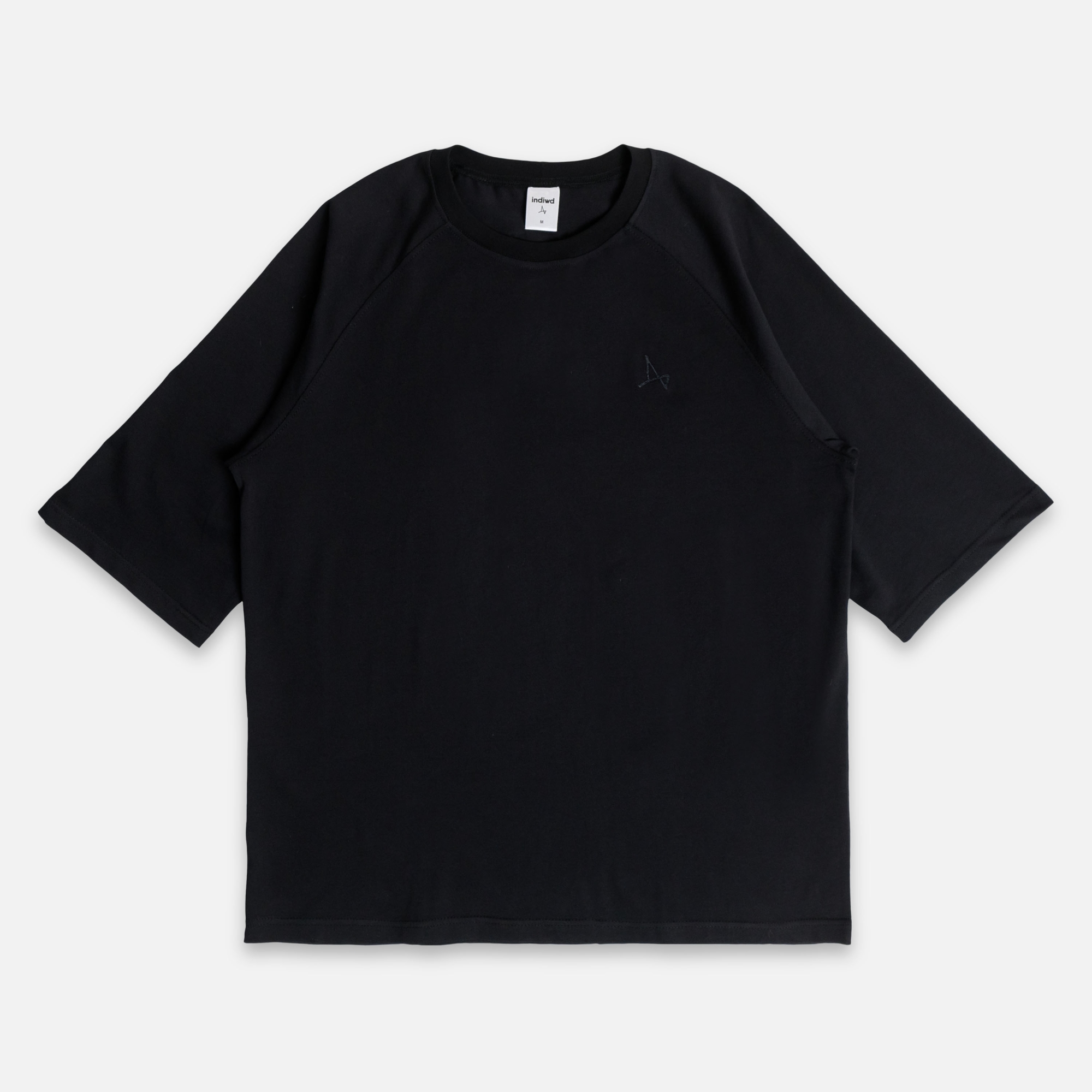 Футболка реглан с удлиненным рукавом