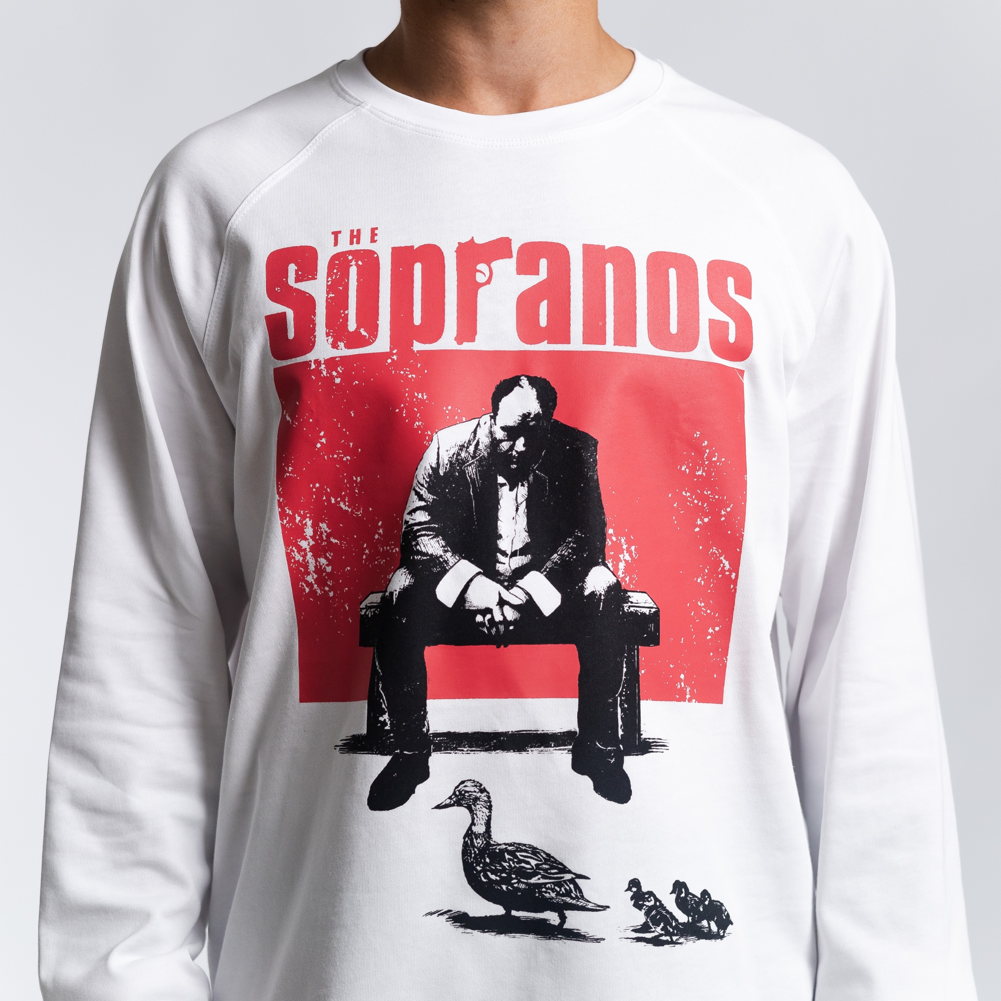 Лонгслив с принтом