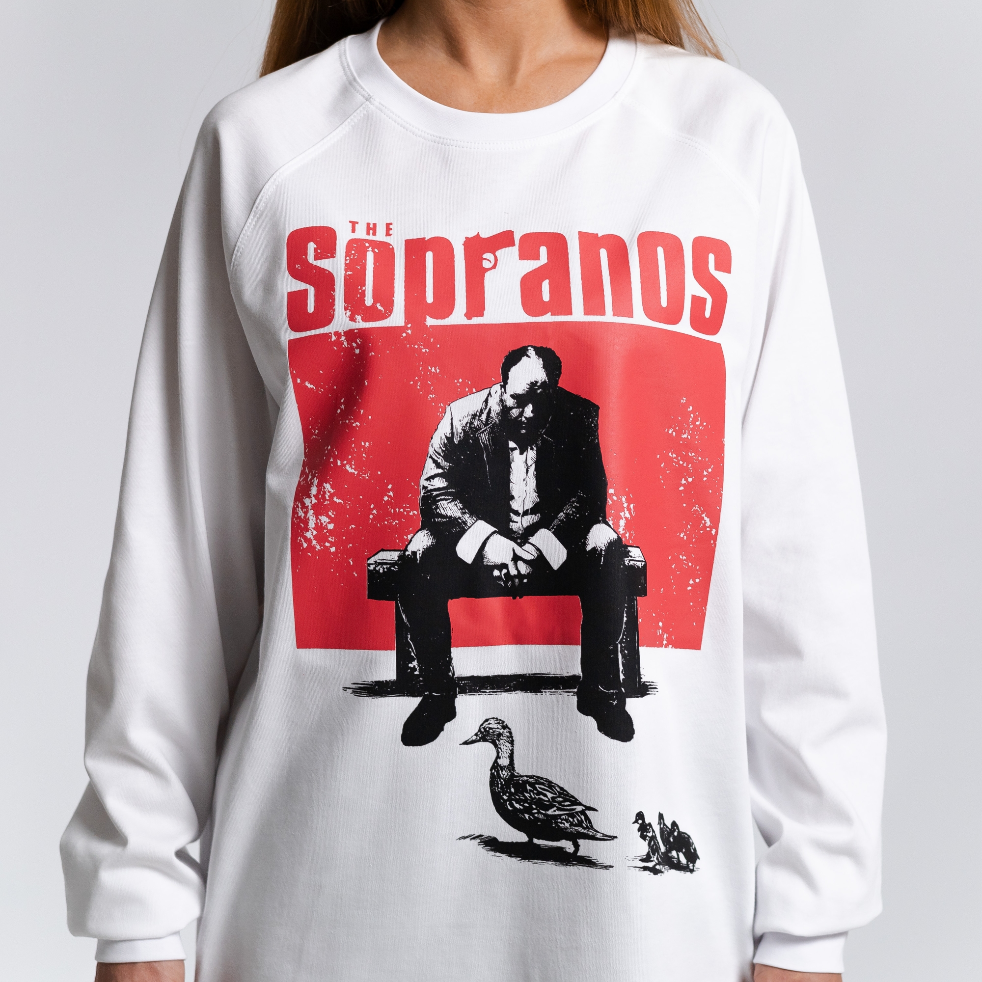 Лонгслив с принтом