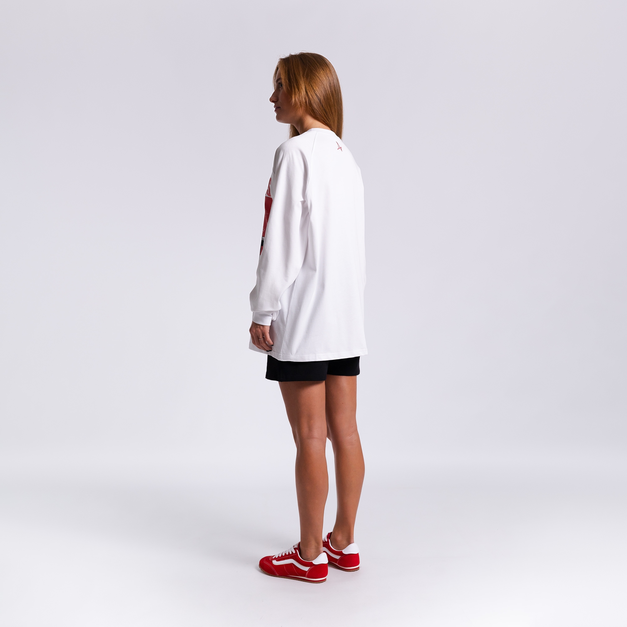 Лонгслив с принтом